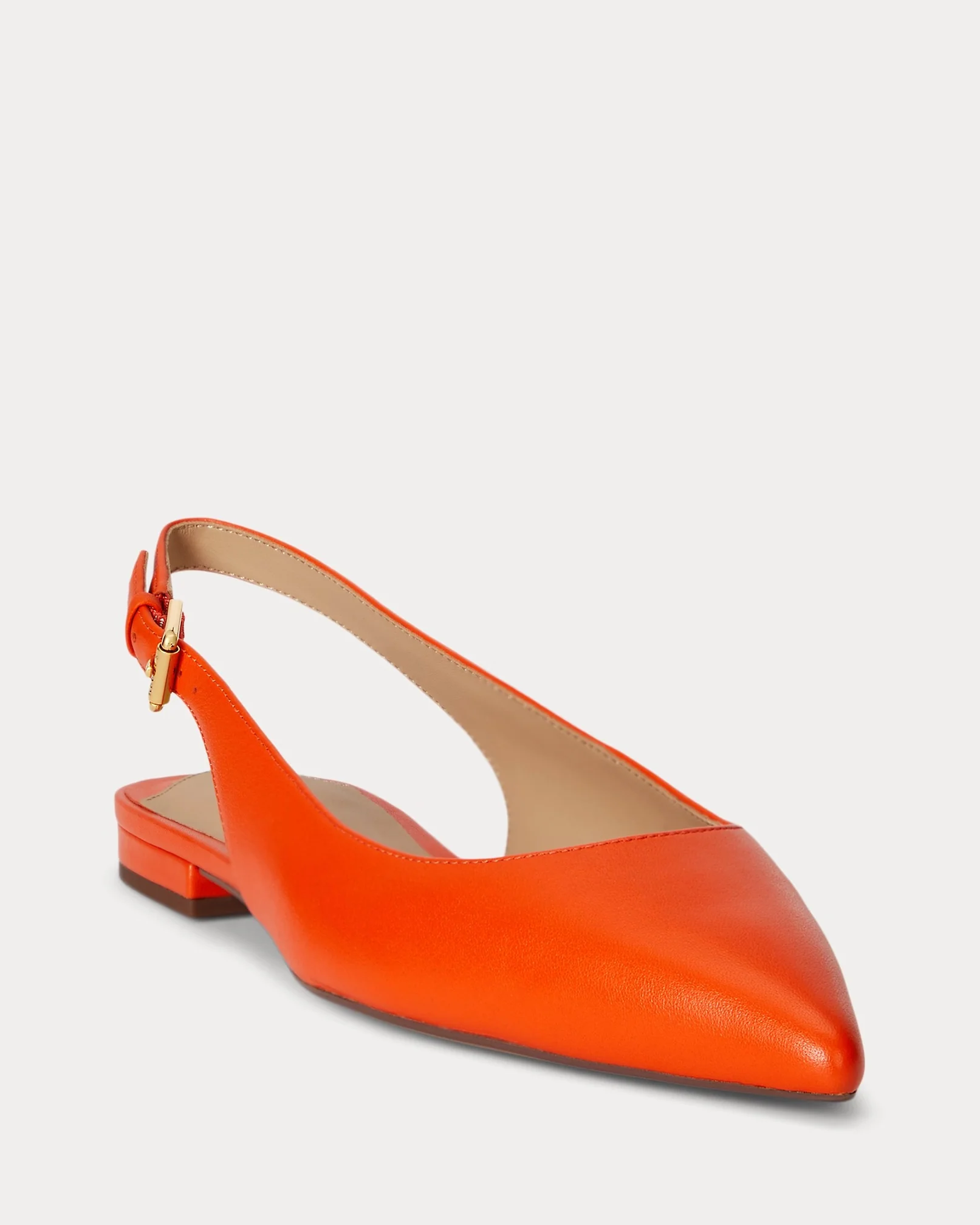 LAUREN RALPH LAUREN Ballerina Donna LONDYN SLBCK 802P04383 001 DUSK ORANGE - Image 4