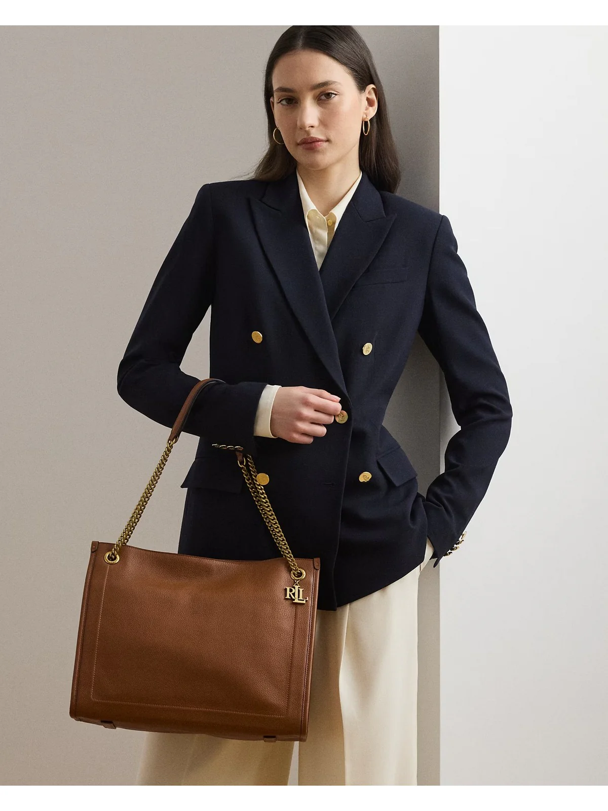 LAUREN RALPH LAUREN Borsa Donna 431969352 001 LAUREN TAN - Image 6