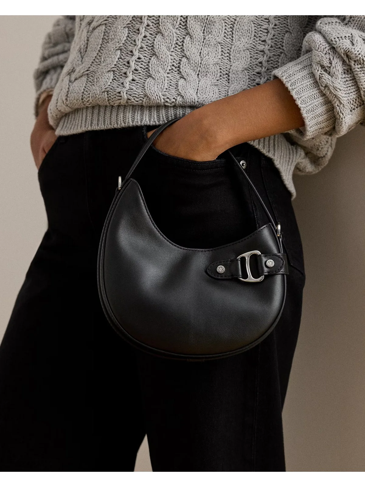 LAUREN RALPH LAUREN Borsa Donna  431980159 002 BLACK - Image 6