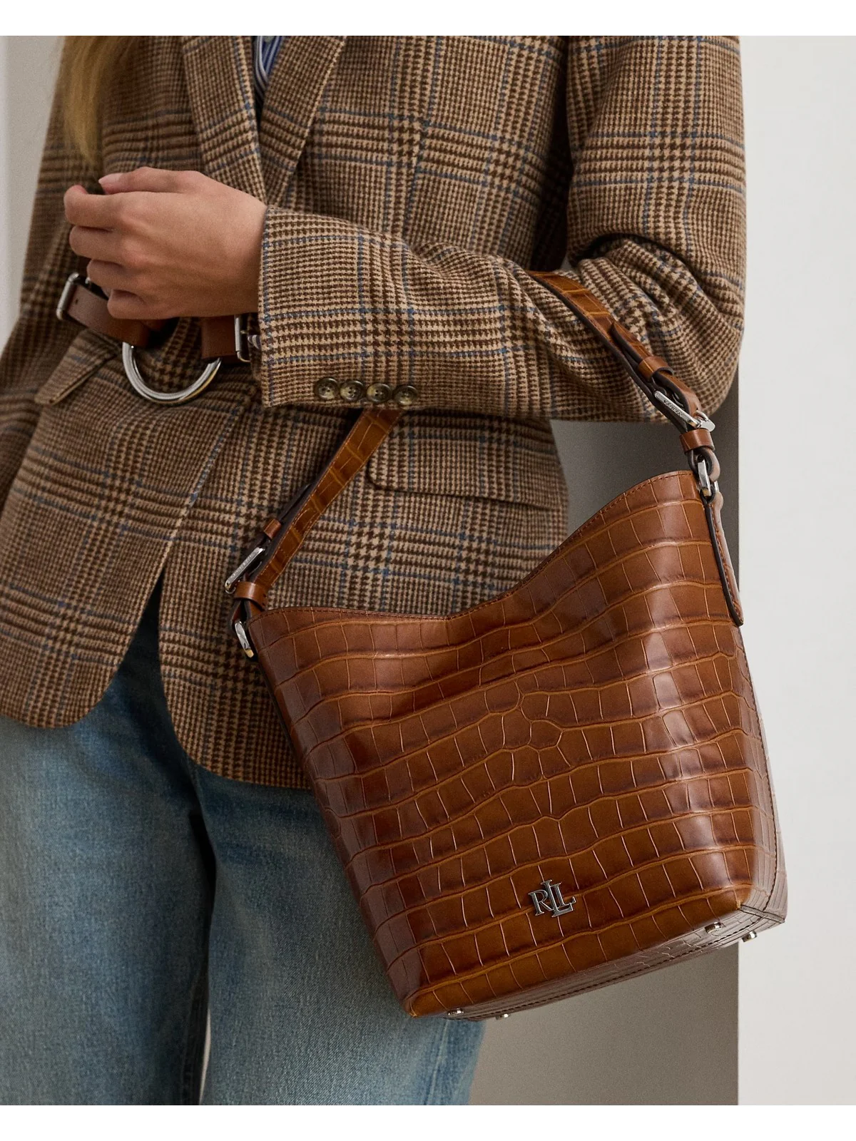 LAUREN RALPH LAUREN Borsa Donna  431980189 002 TOBACCO - Image 5