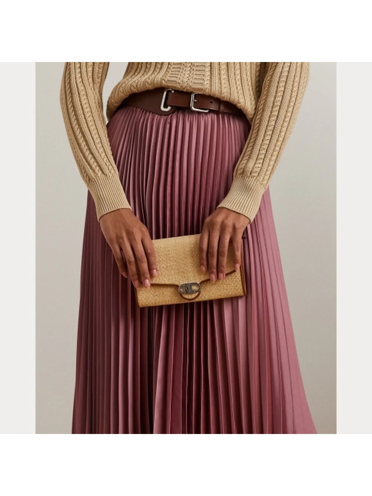 LAUREN RALPH LAUREN Borsa Donna ADAIR 20 432966881 001 Beige - Image 6