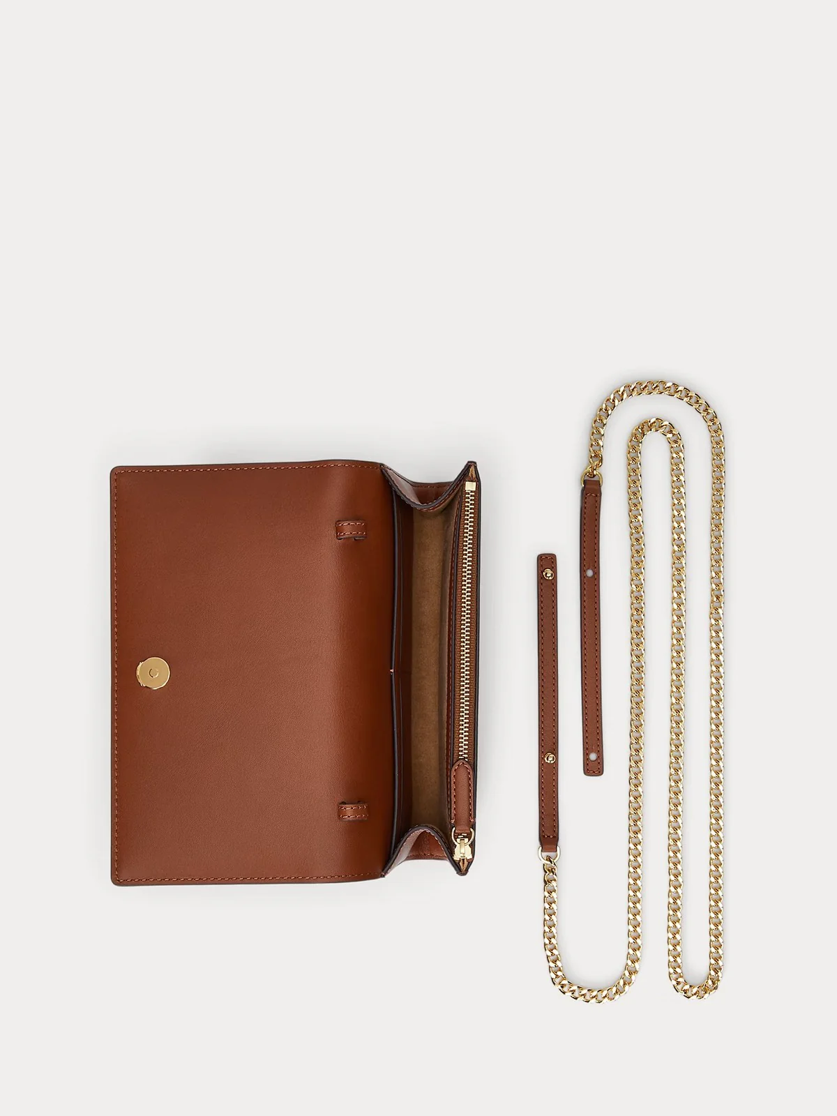 LAUREN RALPH LAUREN Borsa Donna ADAIR II-WALLET ON A CHAIN-LARGE 432980206 002 LAUREN TAN - Image 5
