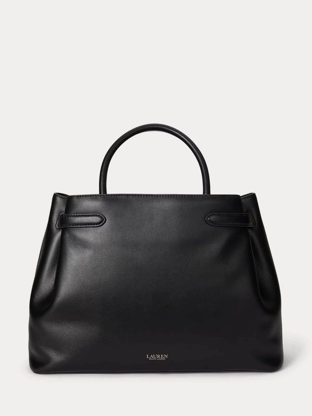 LAUREN RALPH LAUREN Borsa Donna BLKE LG SCHL-SATCHEL-LARGE 431P03417 002 BLACK - Image 3