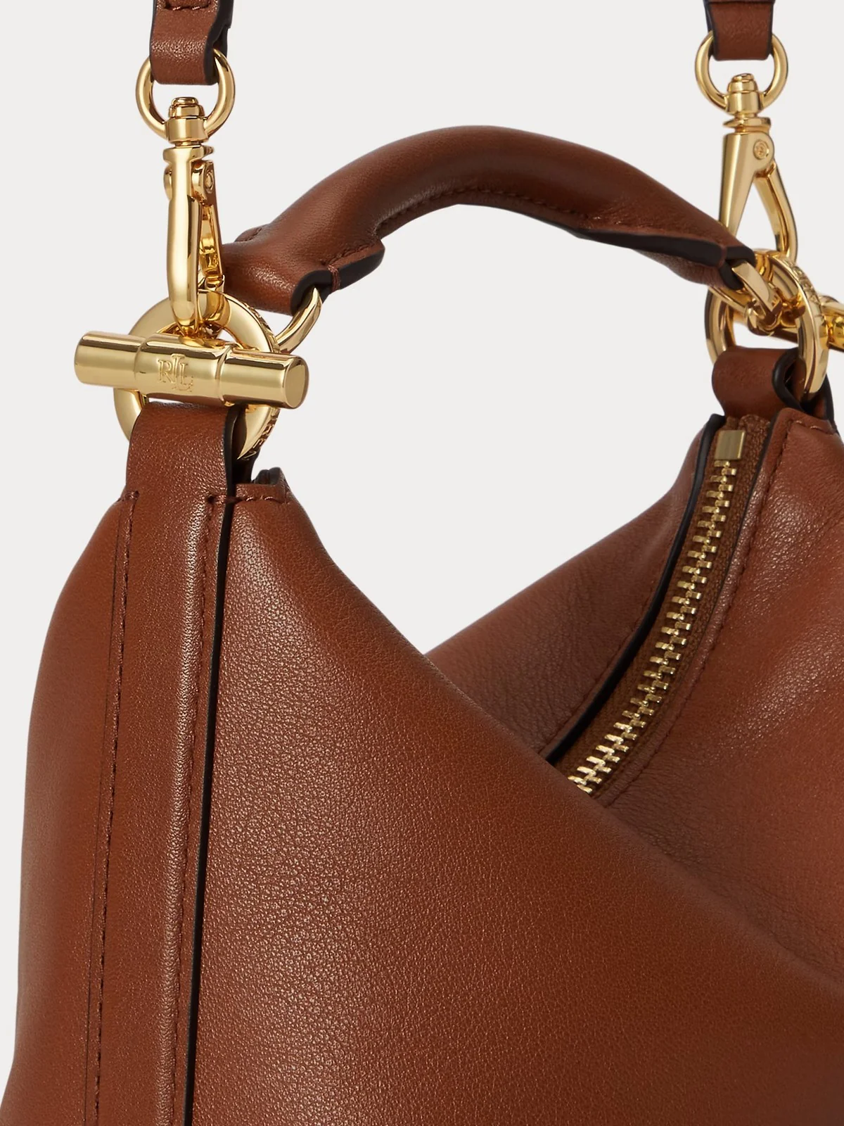 LAUREN RALPH LAUREN Borsa Donna BLKE MINI SH-SHOULDER BAG-SMALL 431P10531 001 LAUREN TAN - Image 5