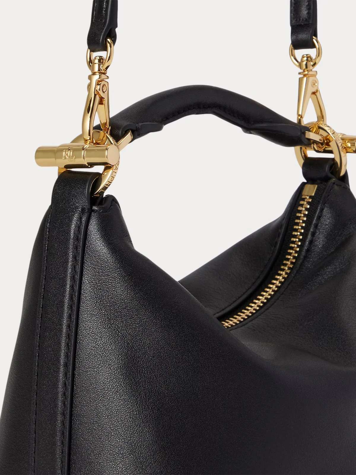 LAUREN RALPH LAUREN Borsa Donna BLKE MINI SH-SHOULDER BAG-SMALL 431P10531 002 BLACK - Image 5
