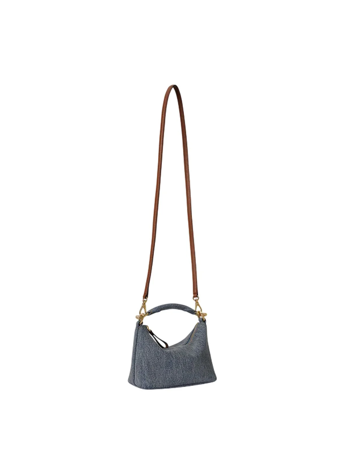 LAUREN RALPH LAUREN Borsa Donna BLKE MINI SH-SHOULDER BAG-SMALL 431P10532 001 BLUE/LAUREN TAN - Image 2
