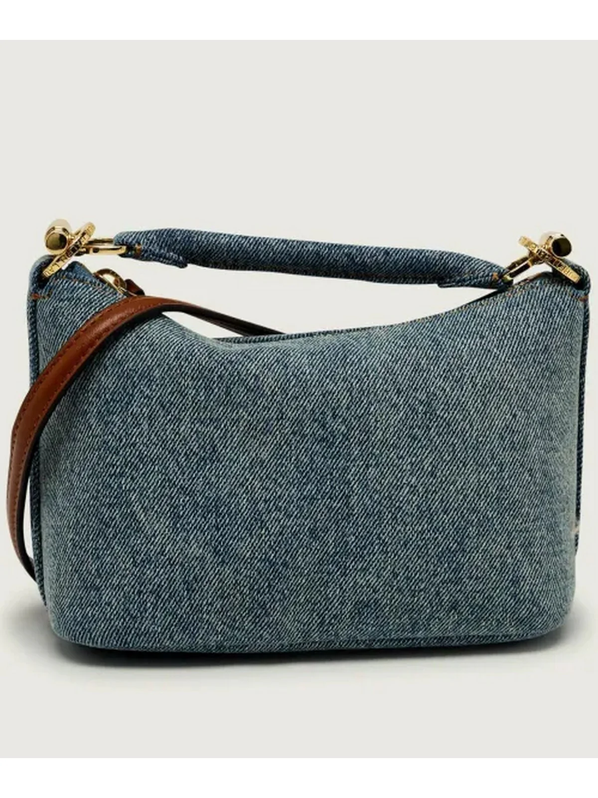 LAUREN RALPH LAUREN Borsa Donna BLKE MINI SH-SHOULDER BAG-SMALL 431P10532 001 BLUE/LAUREN TAN - Image 6