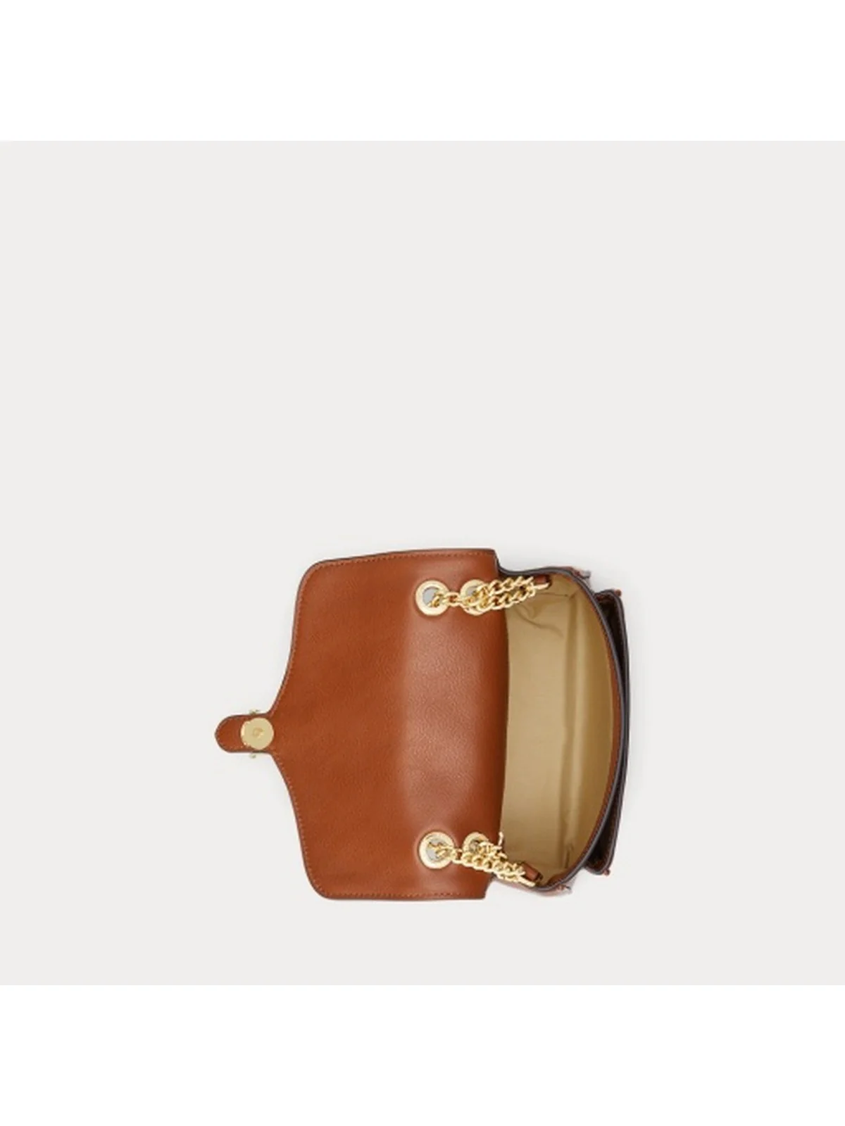 LAUREN RALPH LAUREN Borsa Donna BRADLEY SM-SHOULDER BAG-SMALL 431959003 003 Marrone - Image 3