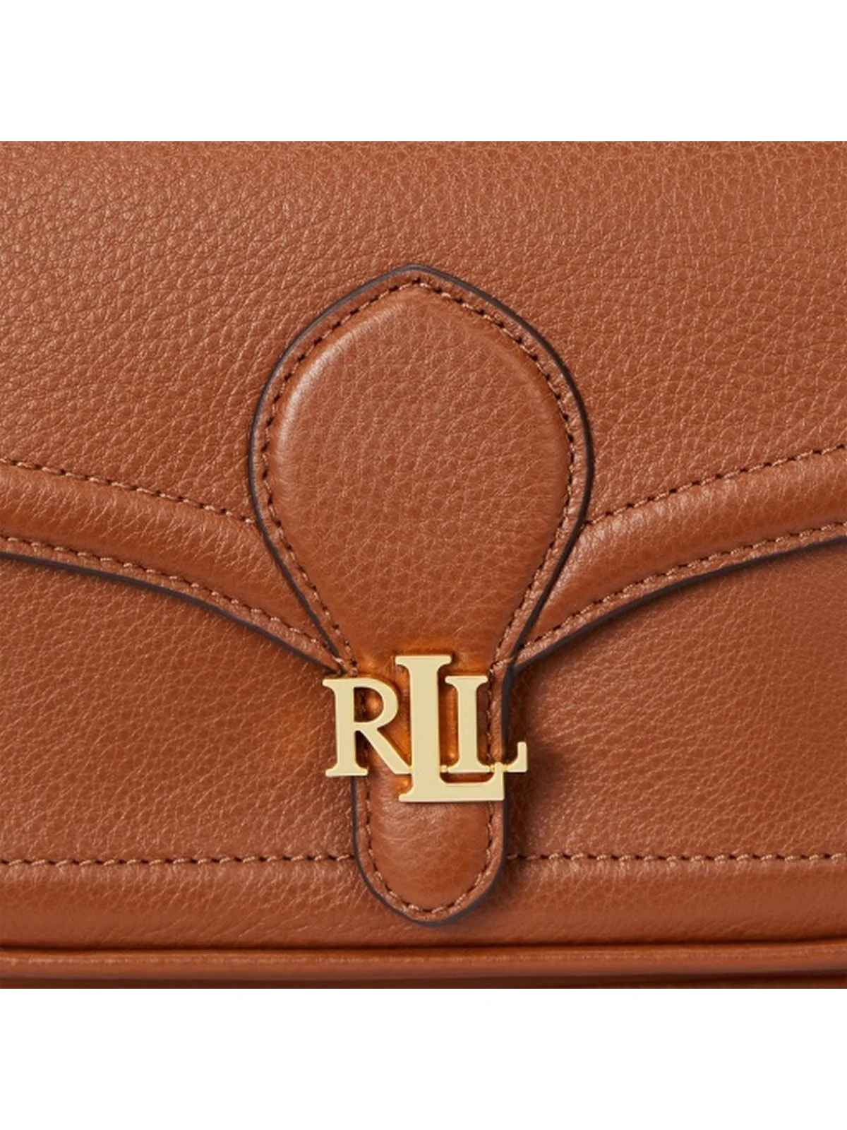 LAUREN RALPH LAUREN Borsa Donna BRADLEY SM-SHOULDER BAG-SMALL 431959003 003 Marrone - Image 4