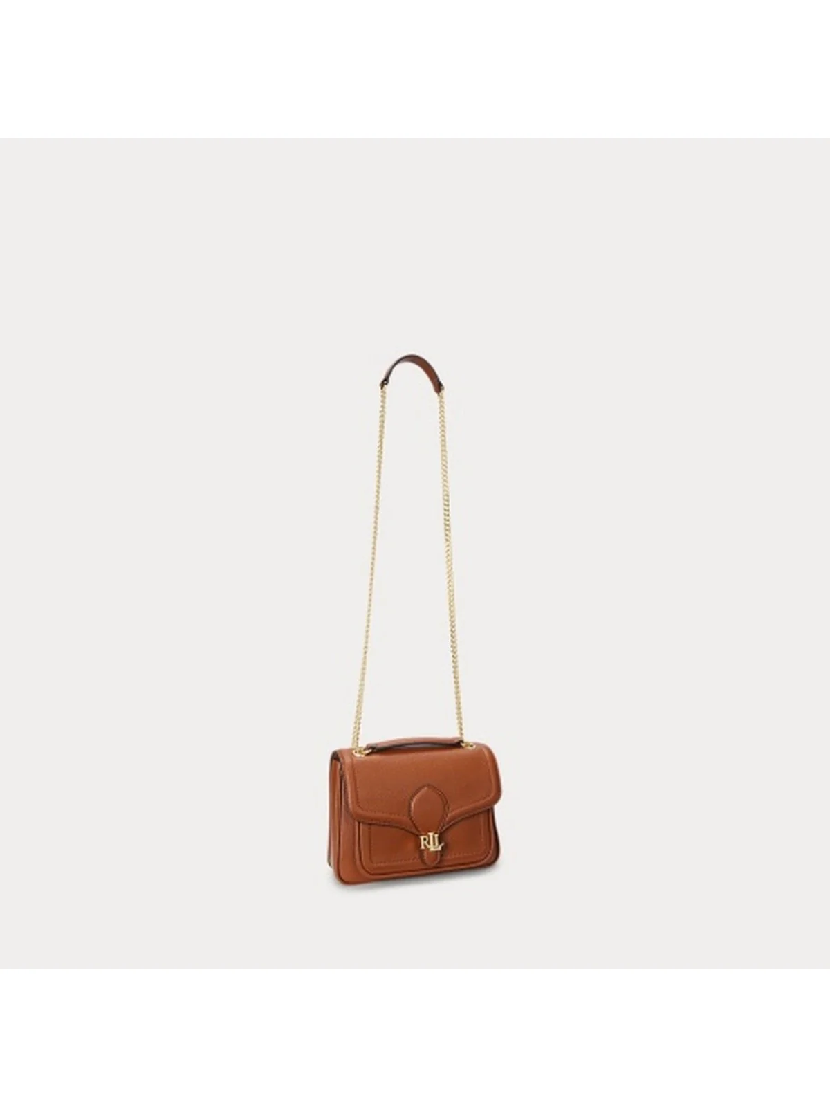 LAUREN RALPH LAUREN Borsa Donna BRADLEY SM-SHOULDER BAG-SMALL 431959003 003 Marrone - Image 6