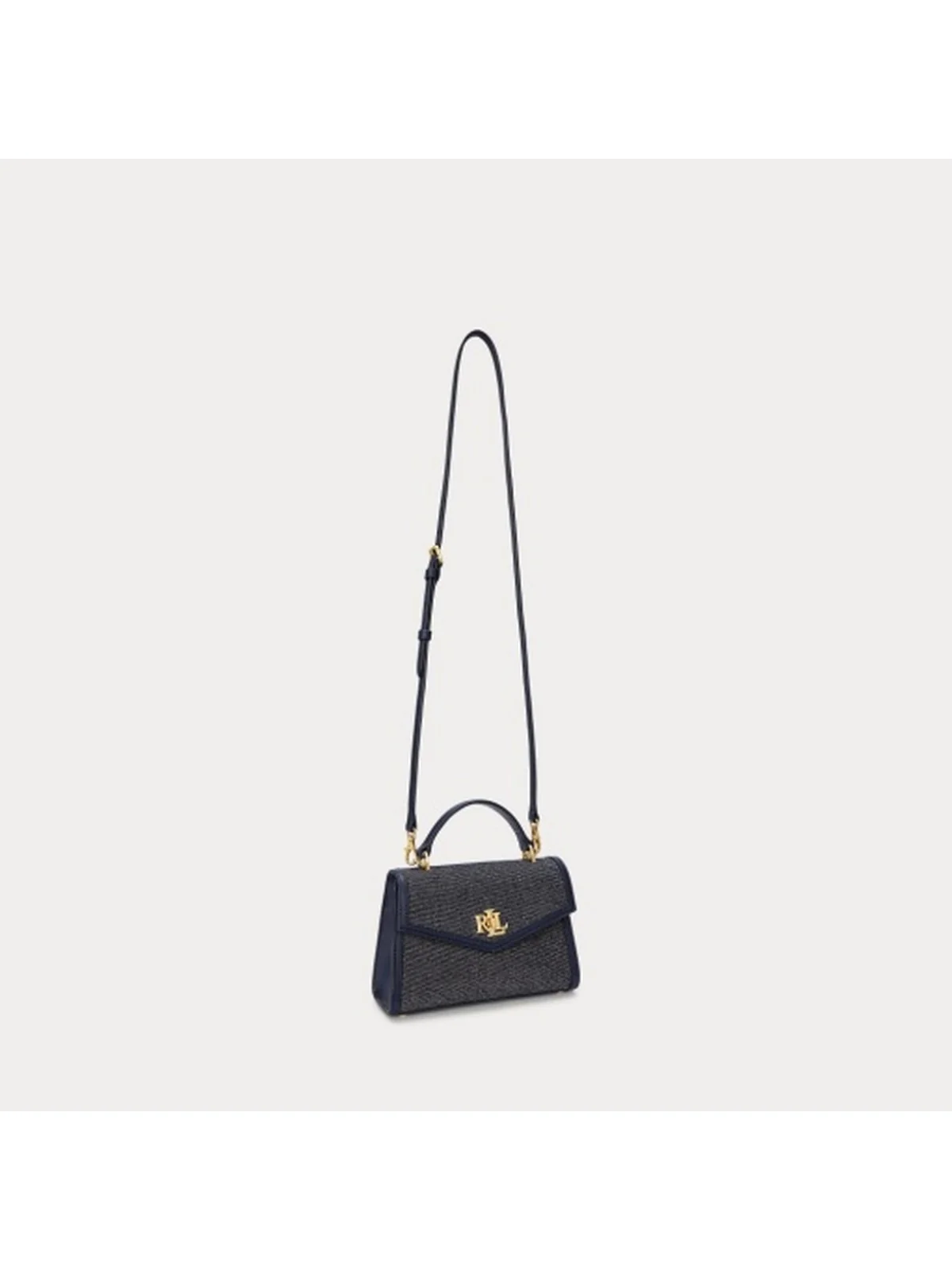 LAUREN RALPH LAUREN Borsa Donna FARRAH SM-SATCHEL-SMALL 431956892 004 Blu - Image 5