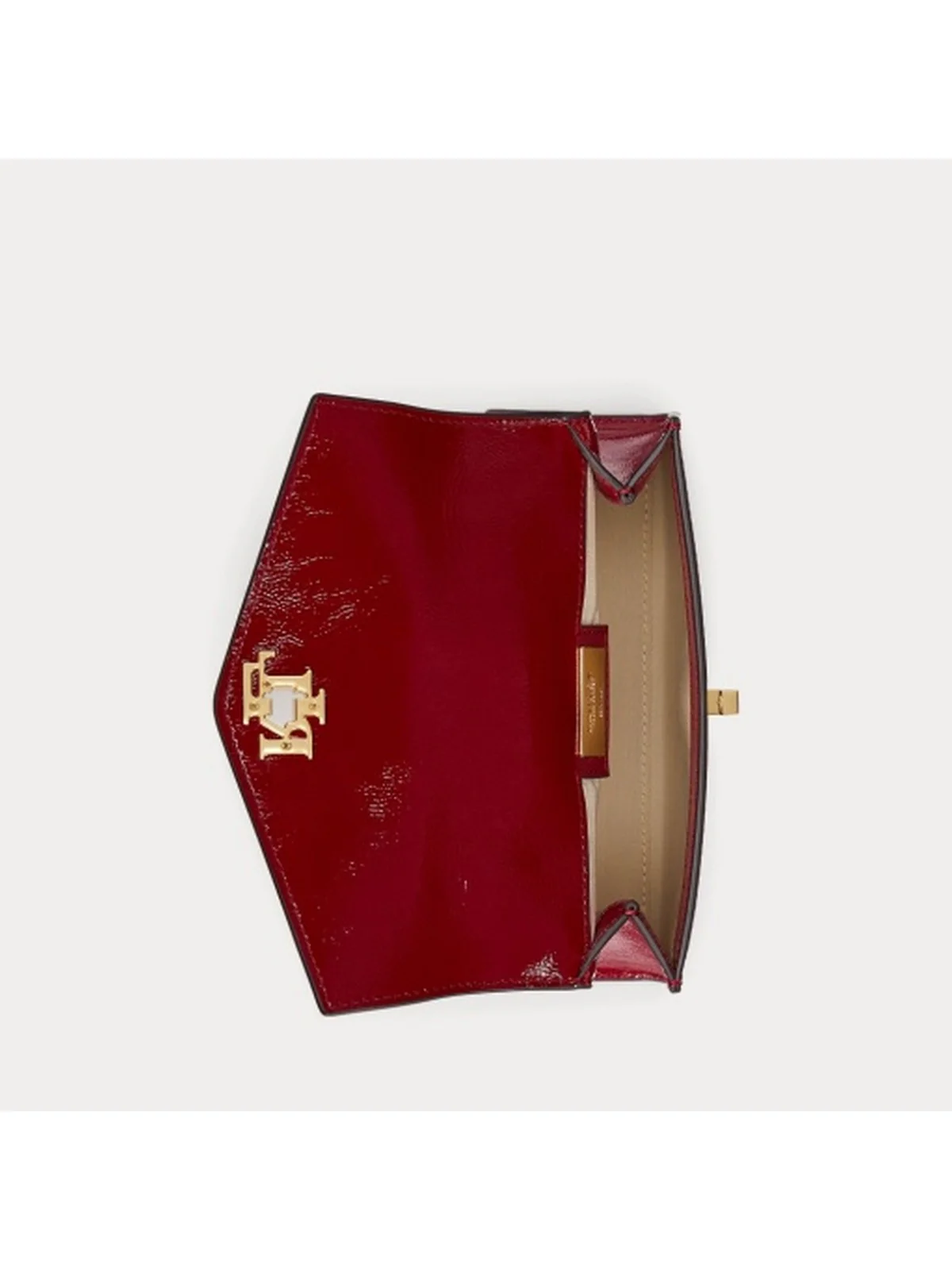LAUREN RALPH LAUREN Borsa Donna FARRAH SM-SATCHEL-SMALL 431958994 002 Rosso - Image 5
