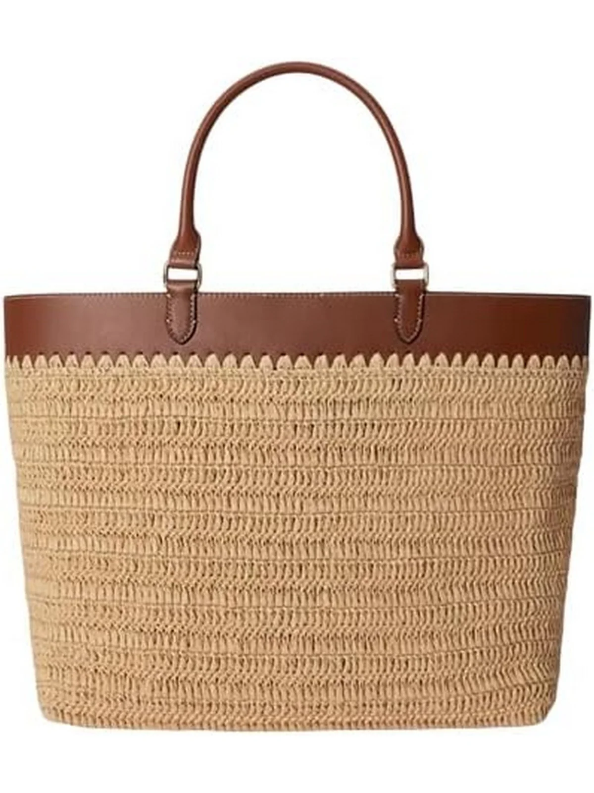 LAUREN RALPH LAUREN Borsa Donna KYLA TOTE-TOTE-LARGE 431982183 001 NATURAL/LAUREN TAN - Image 2
