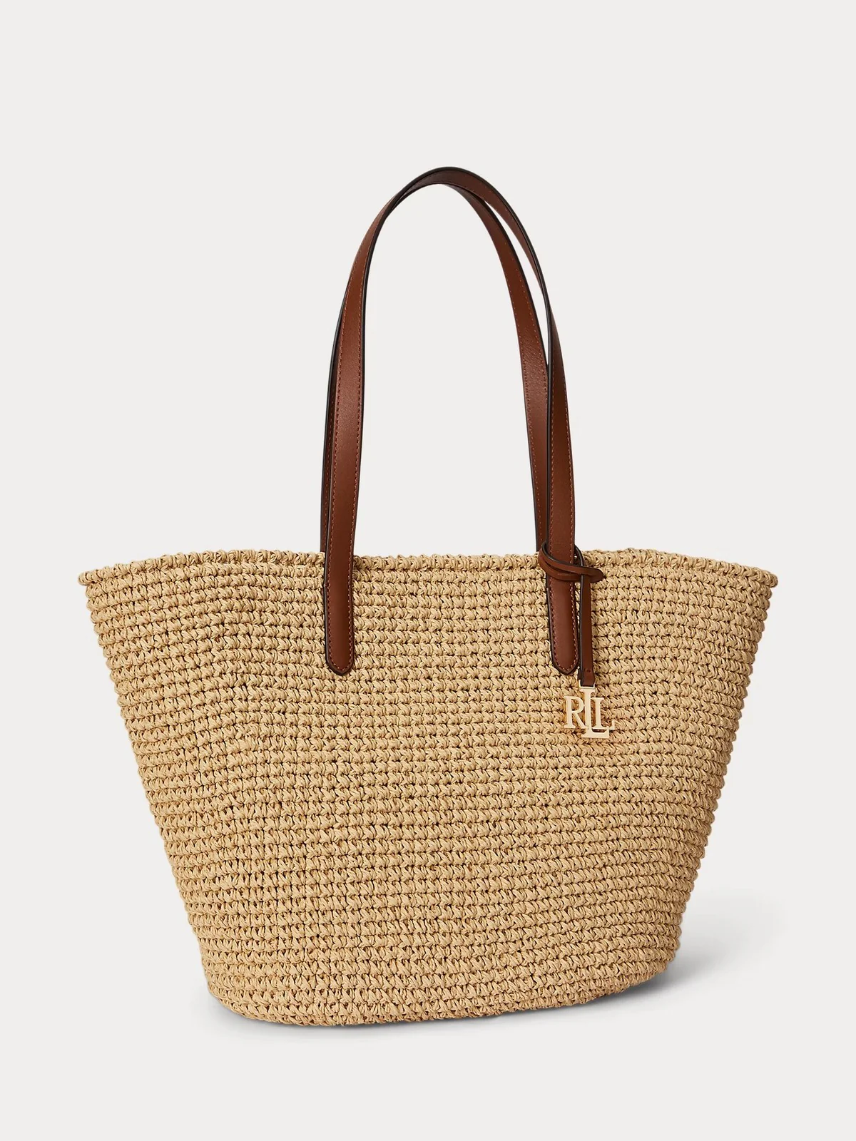 LAUREN RALPH LAUREN Borsa Donna LAINEY LG TT-TOTE-LARGE 431982179 001 NATURAL/LAUREN TAN - Image 2