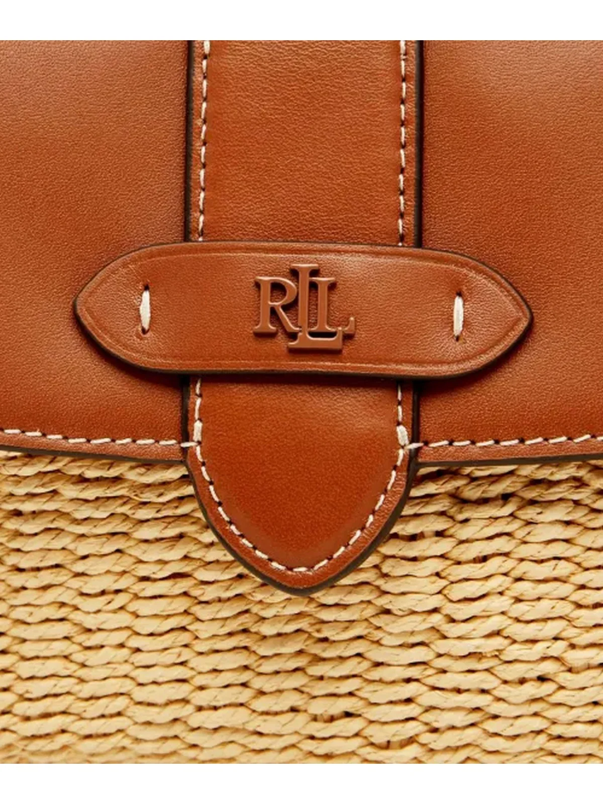 LAUREN RALPH LAUREN Borsa Donna LYNDEN-SHOULDER BAG-SMALL 431P10158 001 NATURAL/LAUREN TAN - Image 2