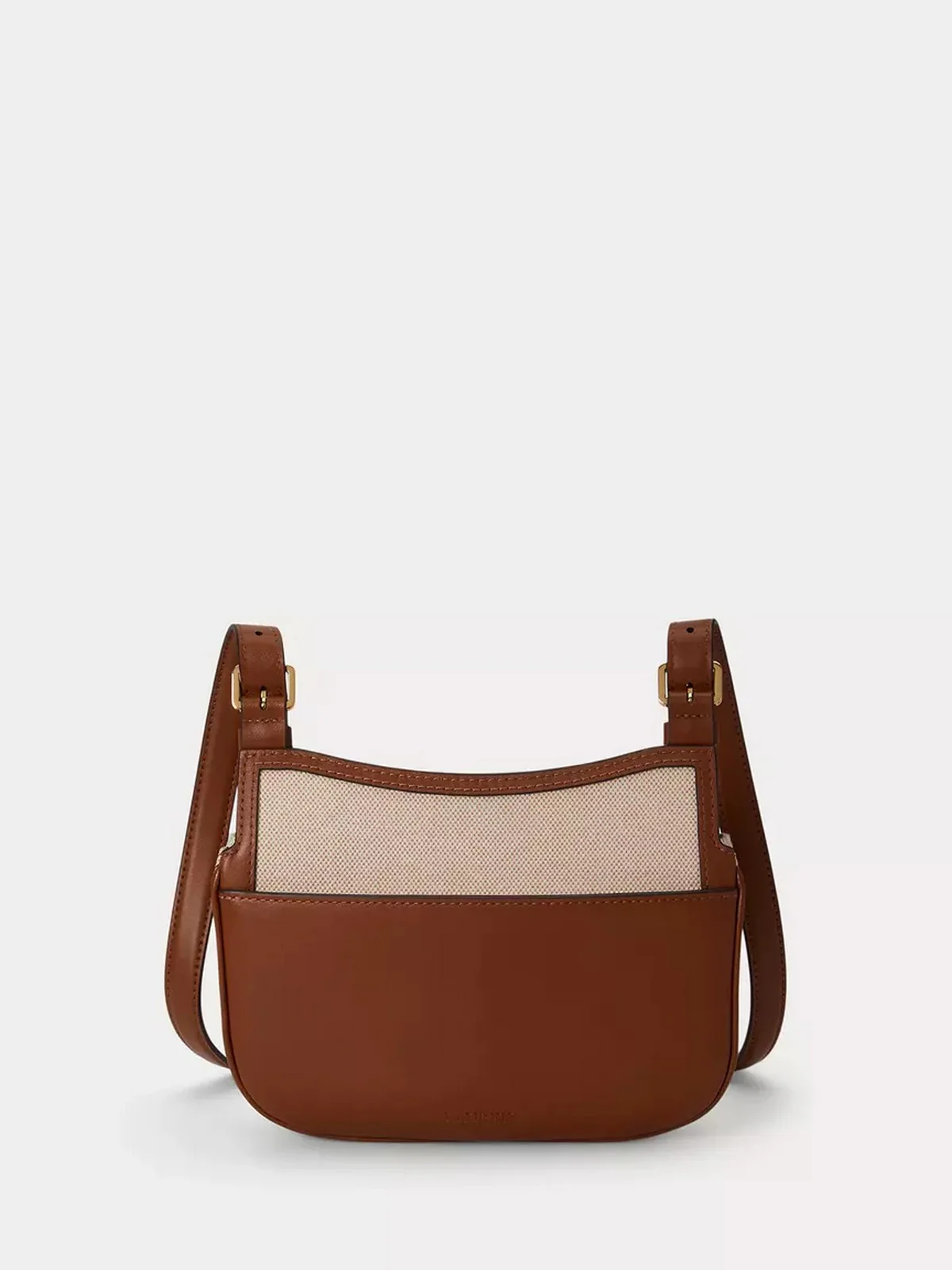 LAUREN RALPH LAUREN Borsa Donna MARCY CRSBDY-CROSSBODY-MEDIUM 431P10512 001 NTRL/BUFF CANVAS/LAUREN TAN - Image 5
