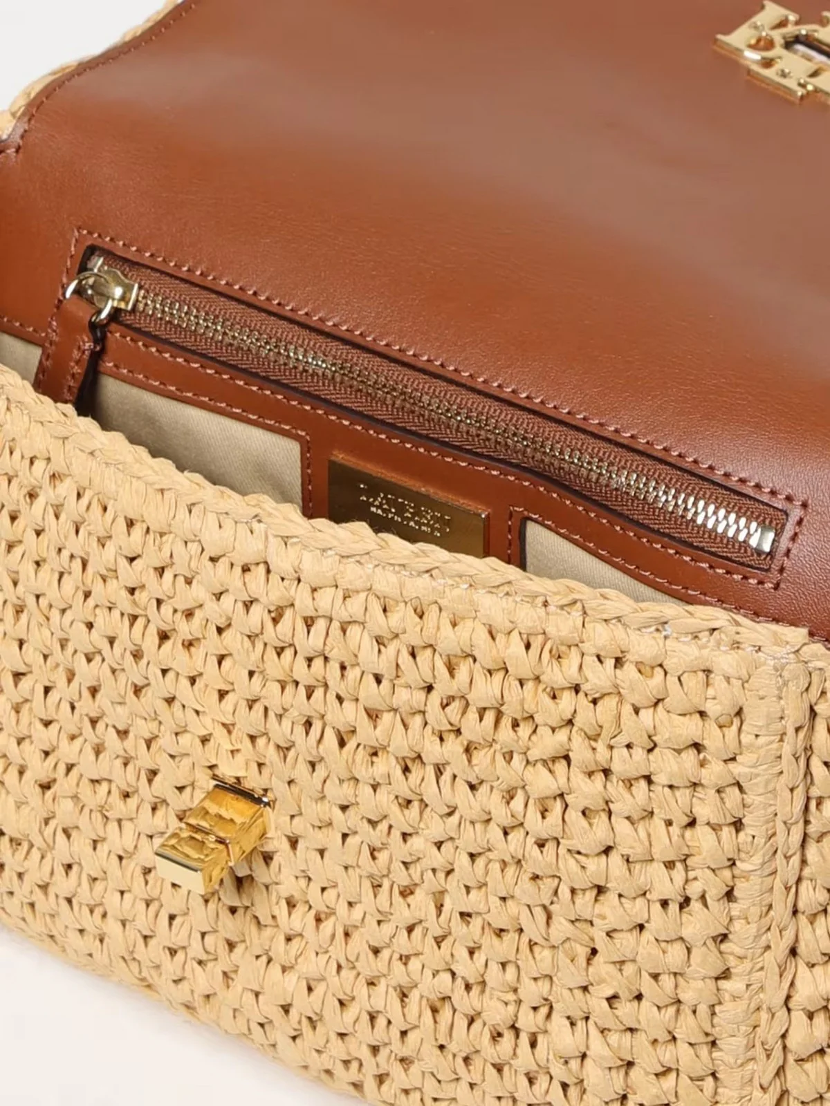 LAUREN RALPH LAUREN Borsa Donna SOPHEE 22-SHOULDER BAG-MEDIUM 431920043 002 NATURAL/LAUREN TAN - Image 4