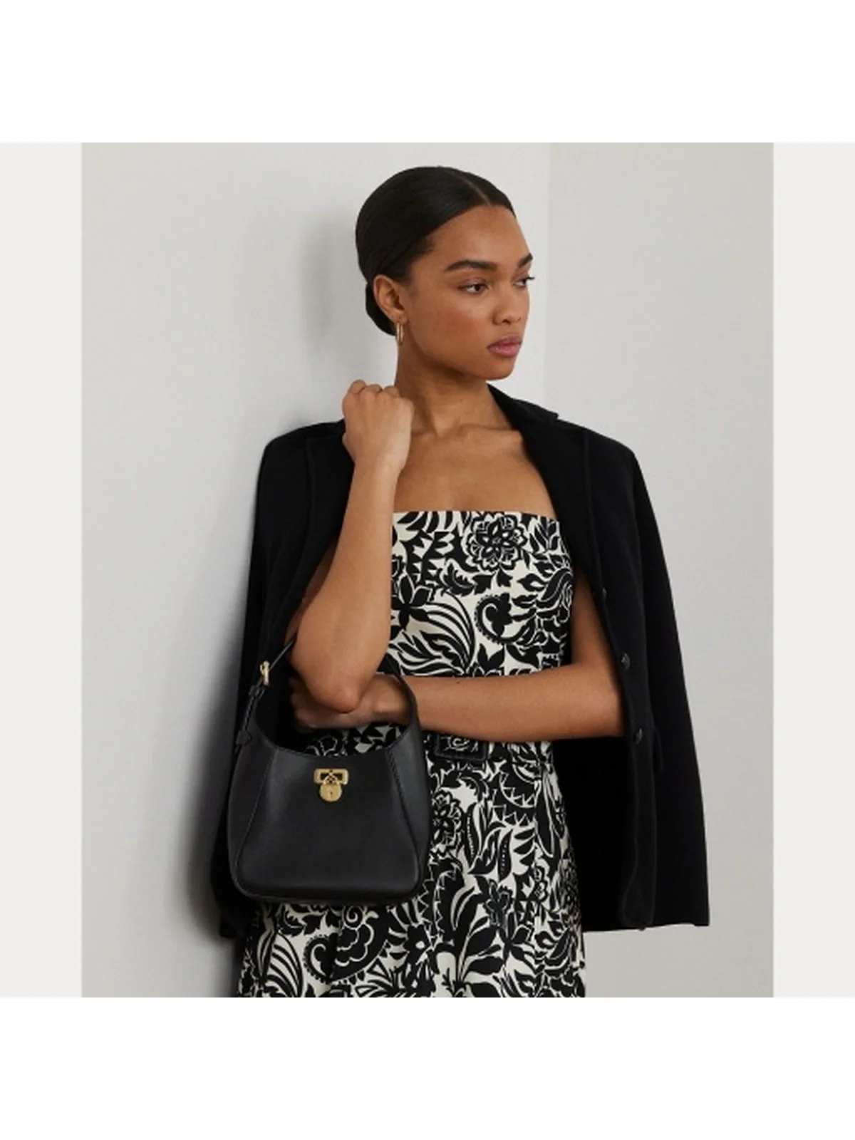 LAUREN RALPH LAUREN Borsa Donna TANNER SM SH 431966750 001 Nero - Image 7