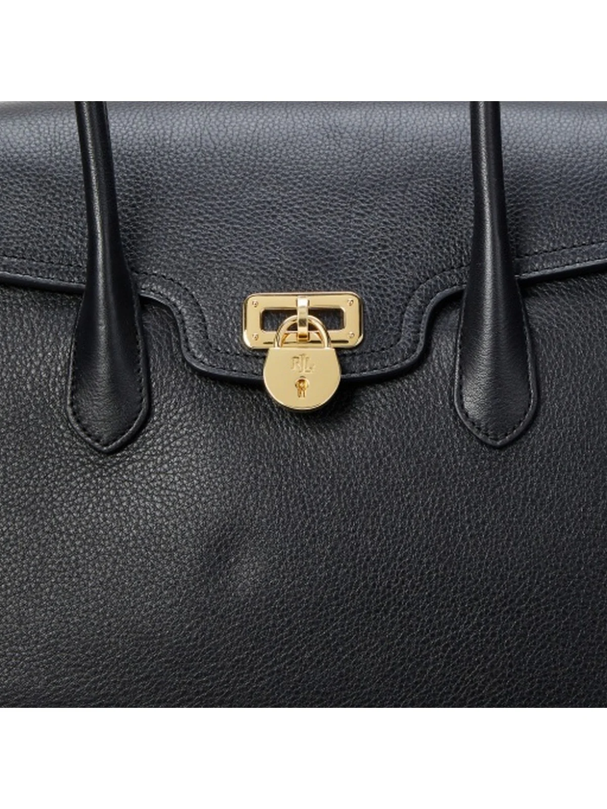 LAUREN RALPH LAUREN Borsa Donna TNNR LG SCHL 431966862 001 BLACK - Image 3