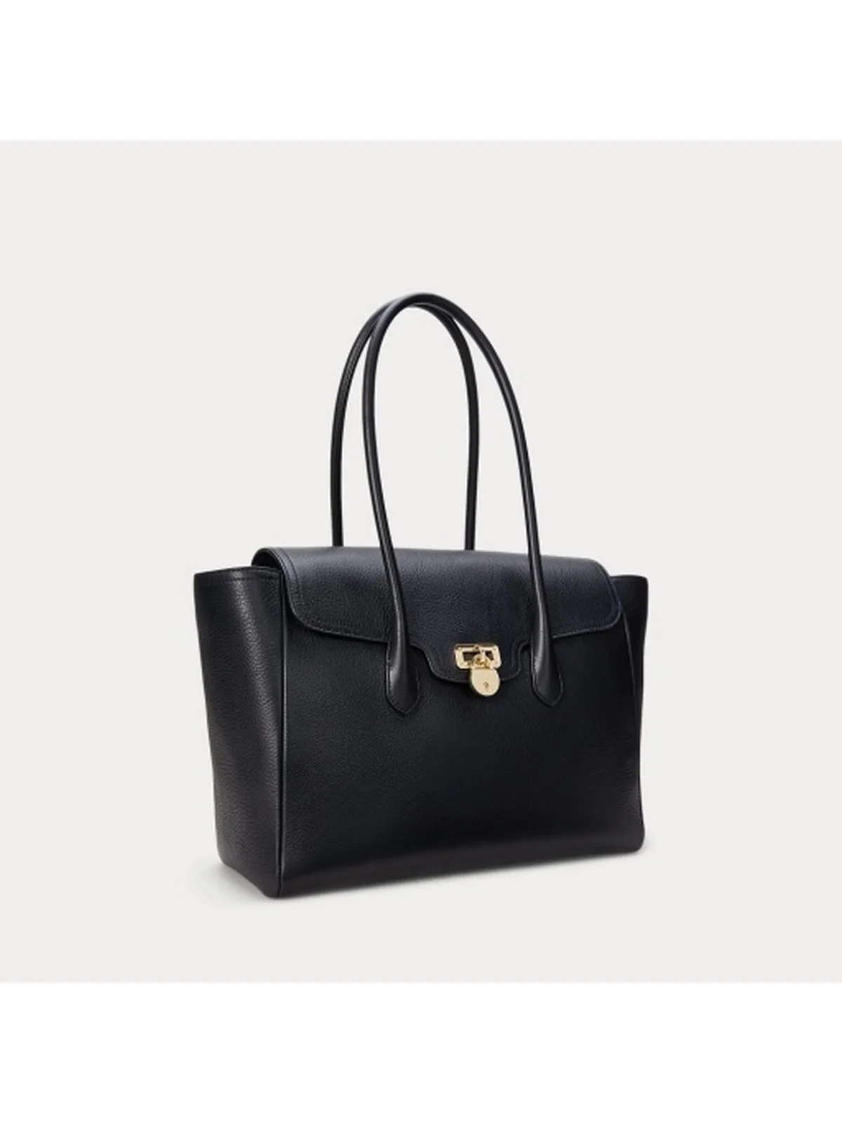 LAUREN RALPH LAUREN Borsa Donna TNNR LG SCHL 431966862 001 BLACK - Image 6