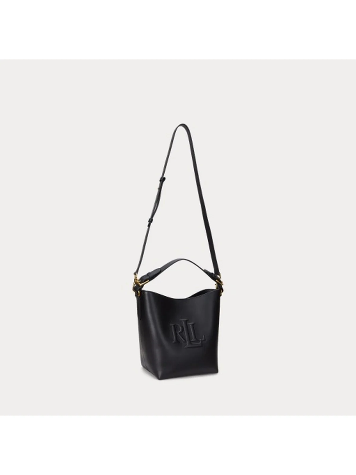 LAUREN RALPH LAUREN Borsa Donna WITLEY MD BK-BUCKET BAG-MEDIUM 431950855 006 Nero - Image 4
