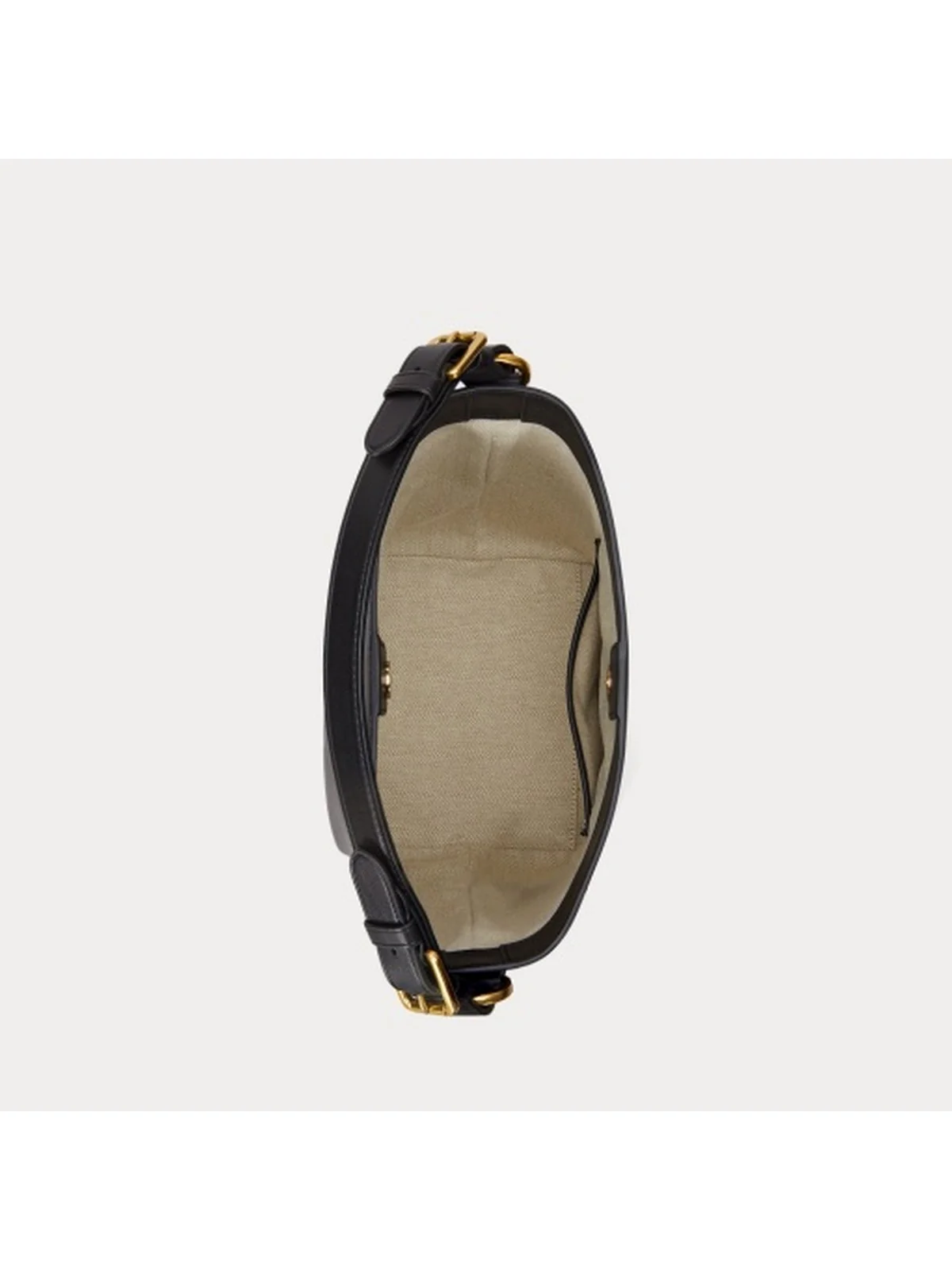 LAUREN RALPH LAUREN Borsa Donna WITLEY MD BK-BUCKET BAG-MEDIUM 431950855 006 Nero - Image 6