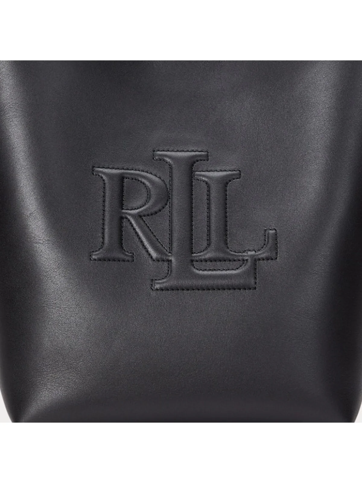 LAUREN RALPH LAUREN Borsa Donna WITLEY MD BK-BUCKET BAG-MEDIUM 431950855 006 Nero - Image 7