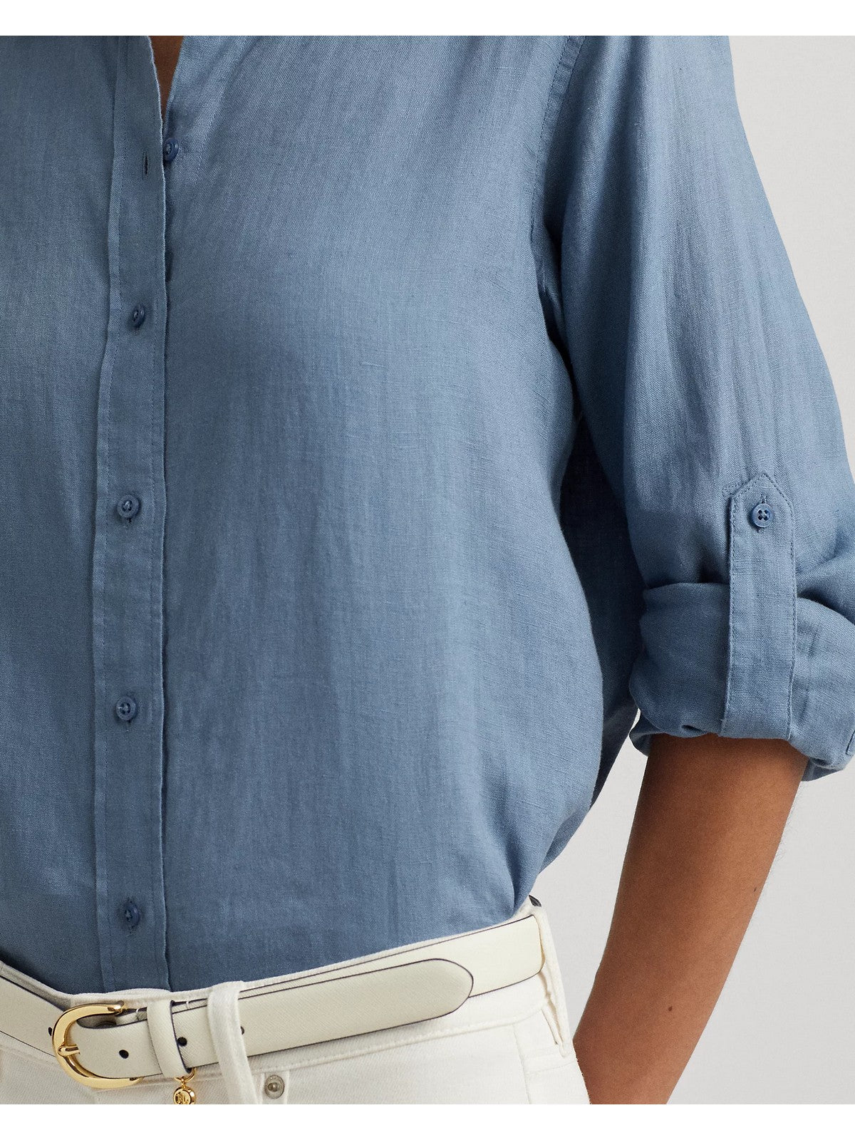 LAUREN RALPH LAUREN Camicia Donna  200782777 056 Blu - Image 2