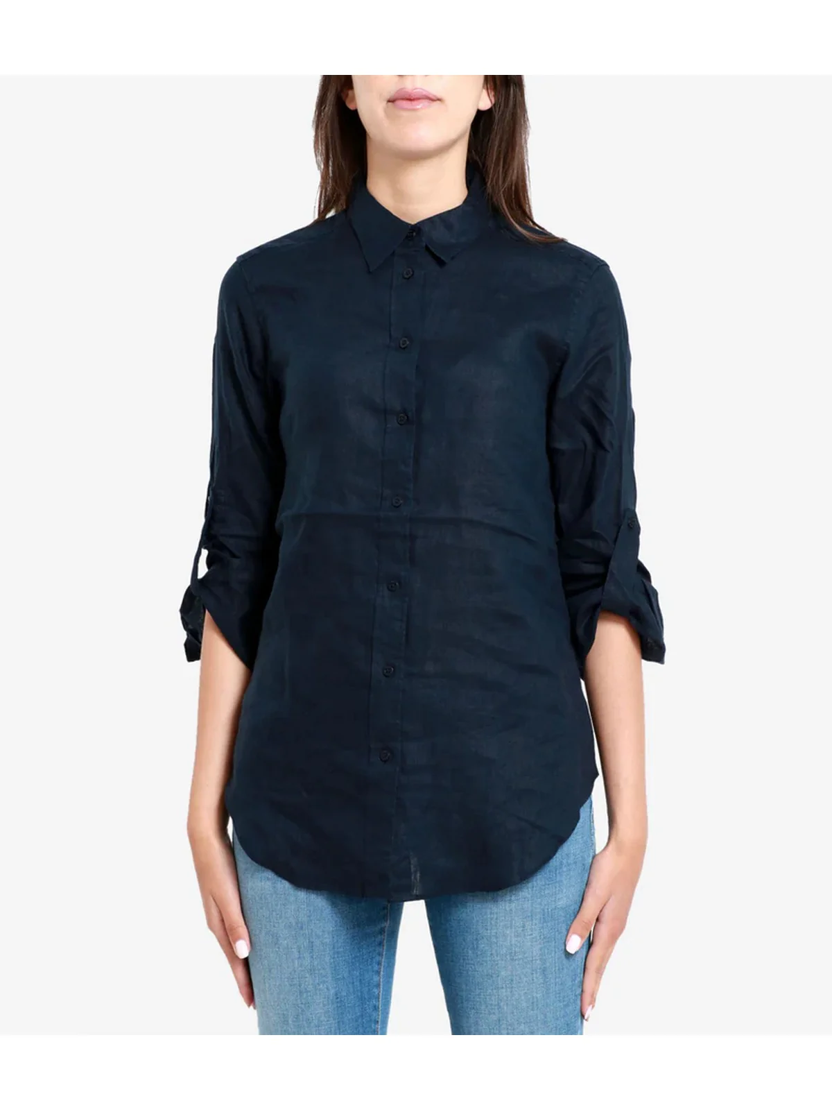 LAUREN RALPH LAUREN Camicia Donna Karrie 200782777 003 Blu - Image 2