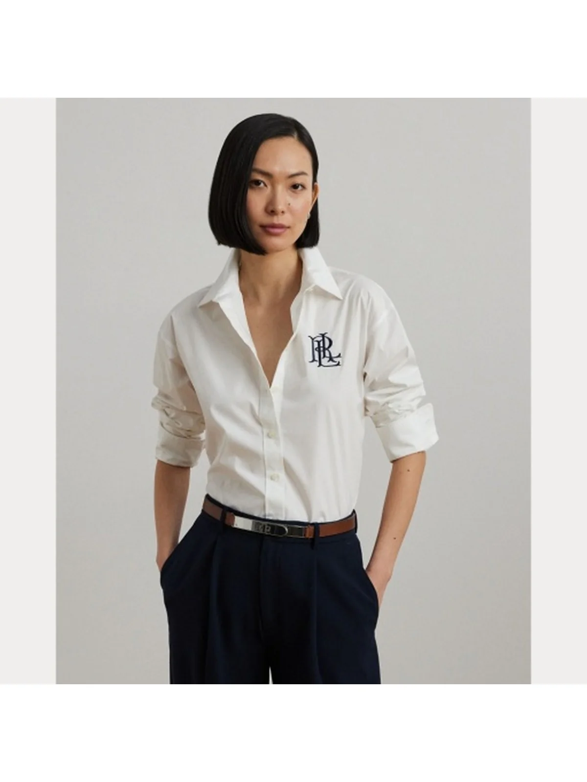 LAUREN RALPH LAUREN Camicia Donna KOTTA 200932538 001 WHITE - Image 8