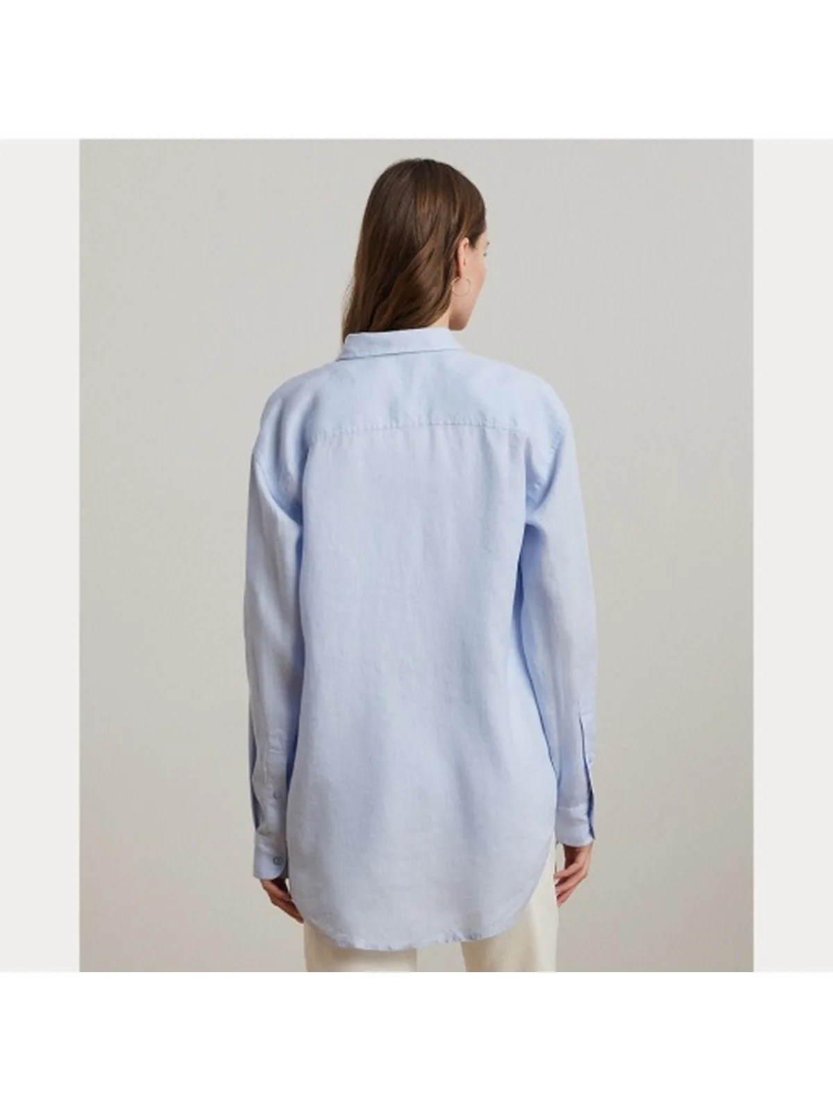 LAUREN RALPH LAUREN Camicia Donna ZAVANDRA 200966201 002 Blu - Image 4