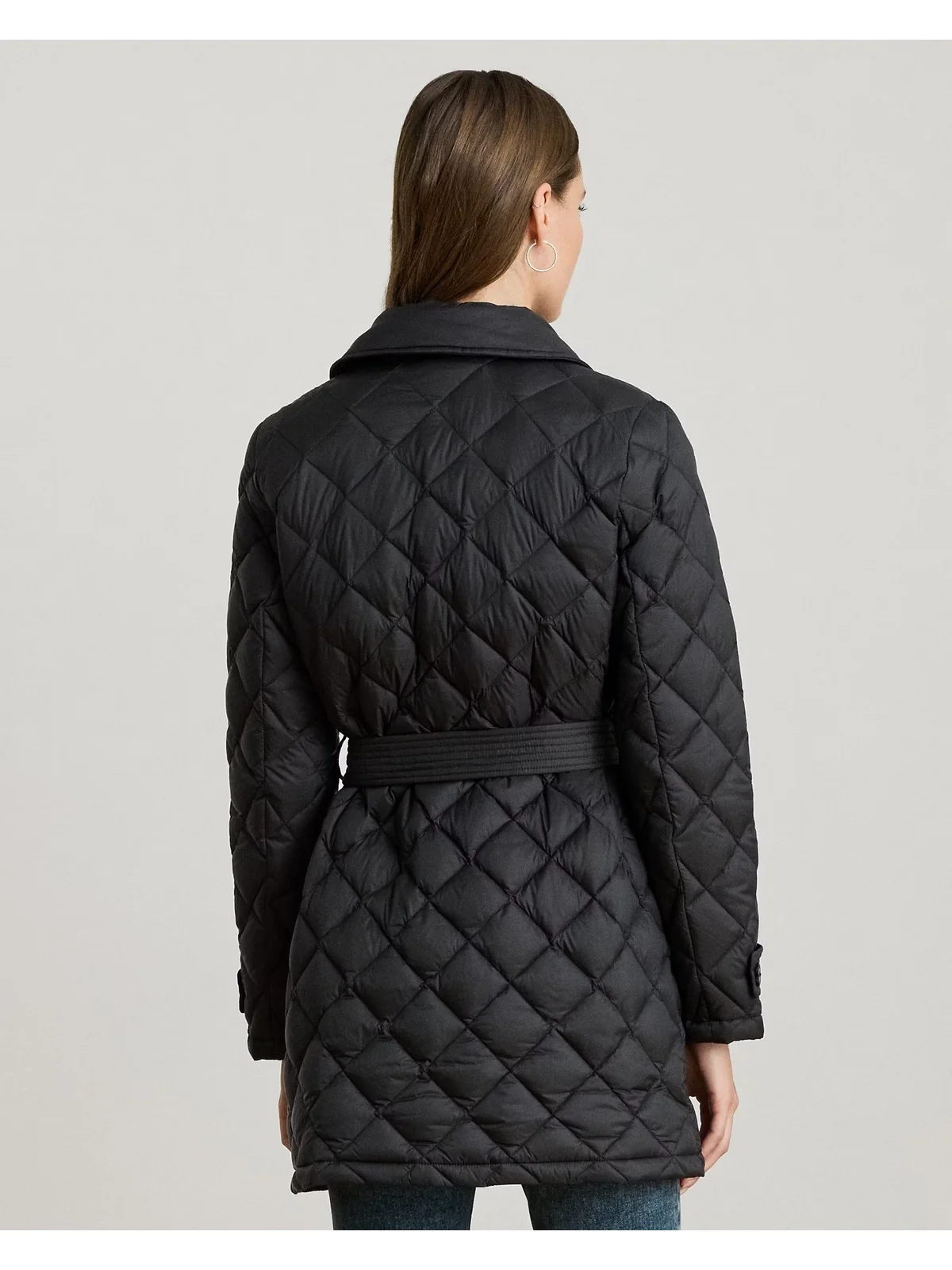 LAUREN RALPH LAUREN Cappotto Donna "BL SF PF 32""-INSULATED-COAT" 297979514 001 BLACK - Image 3