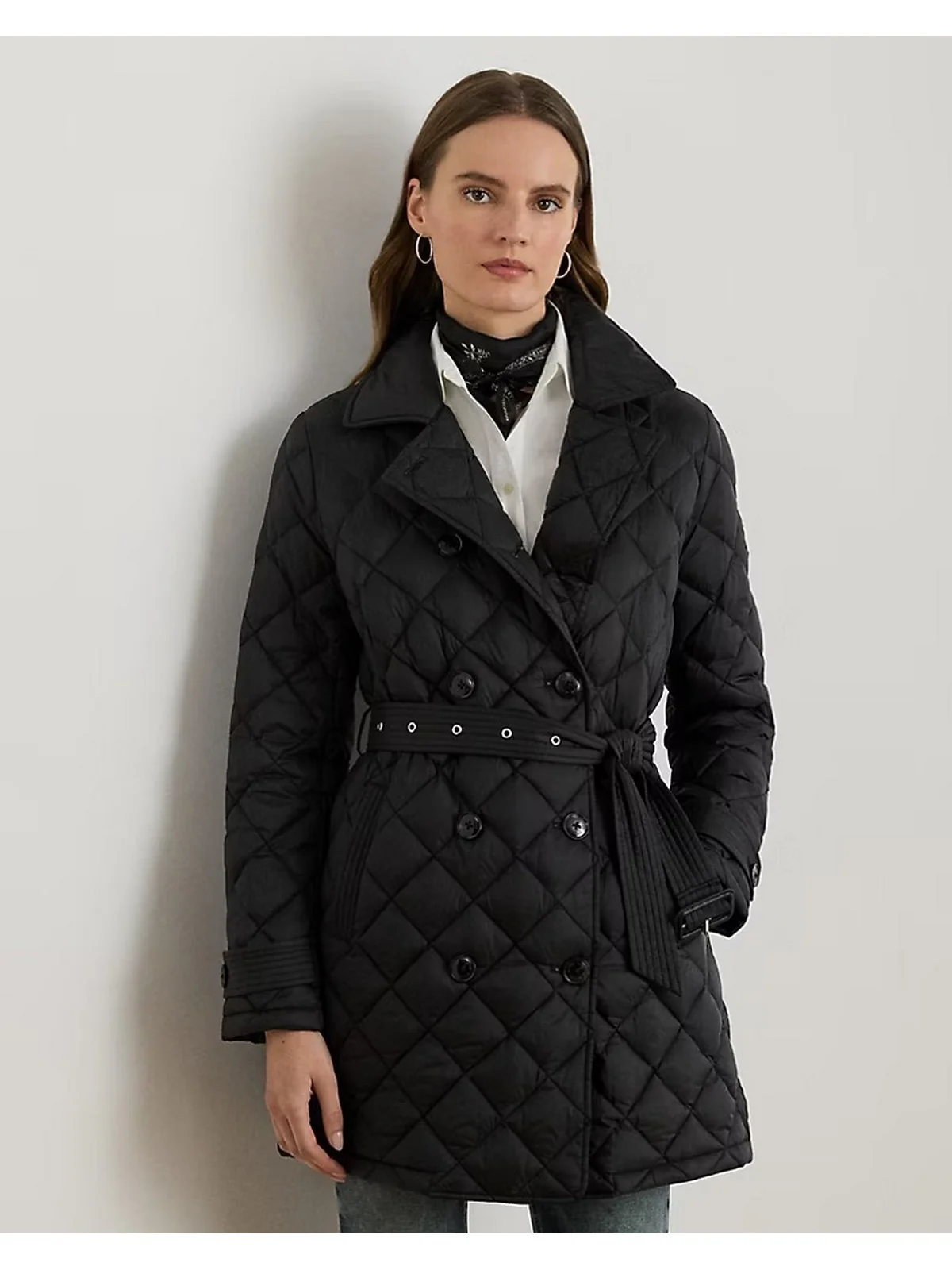 LAUREN RALPH LAUREN Cappotto Donna "BL SF PF 32""-INSULATED-COAT" 297979514 001 BLACK - Image 6