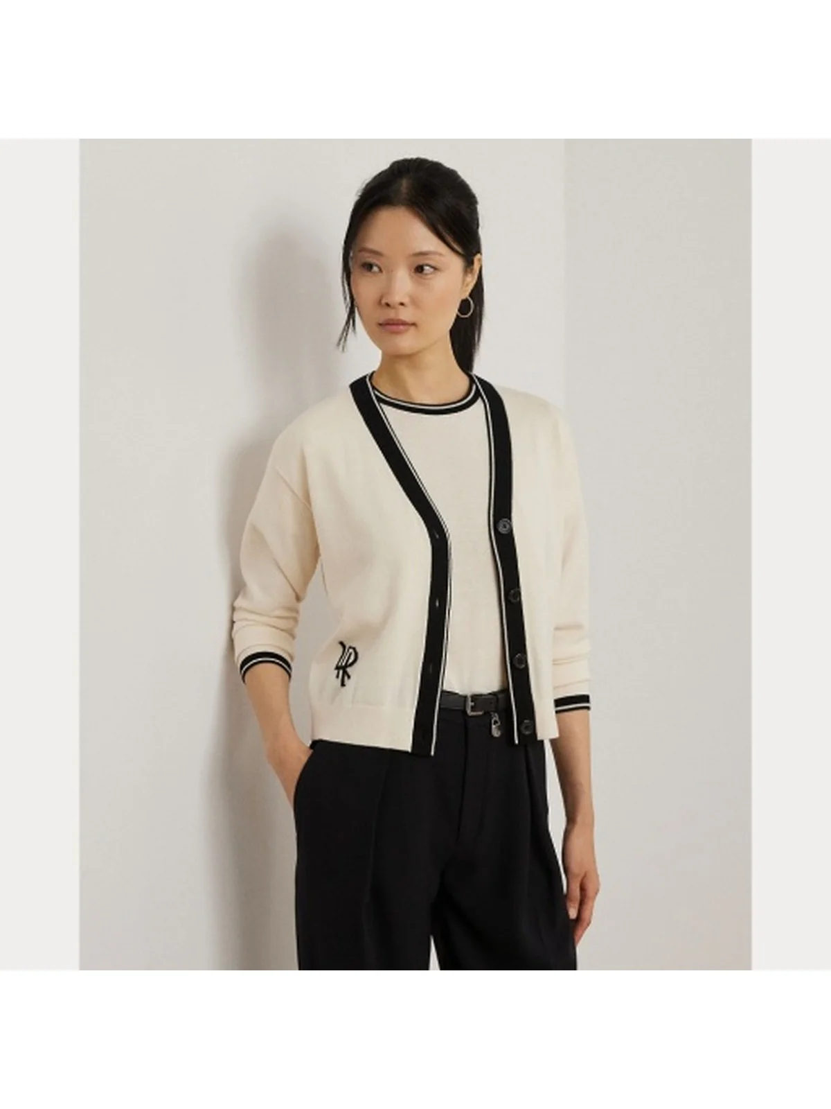 LAUREN RALPH LAUREN Cardigan Donna CADINA 200963660 001 Beige - Image 2