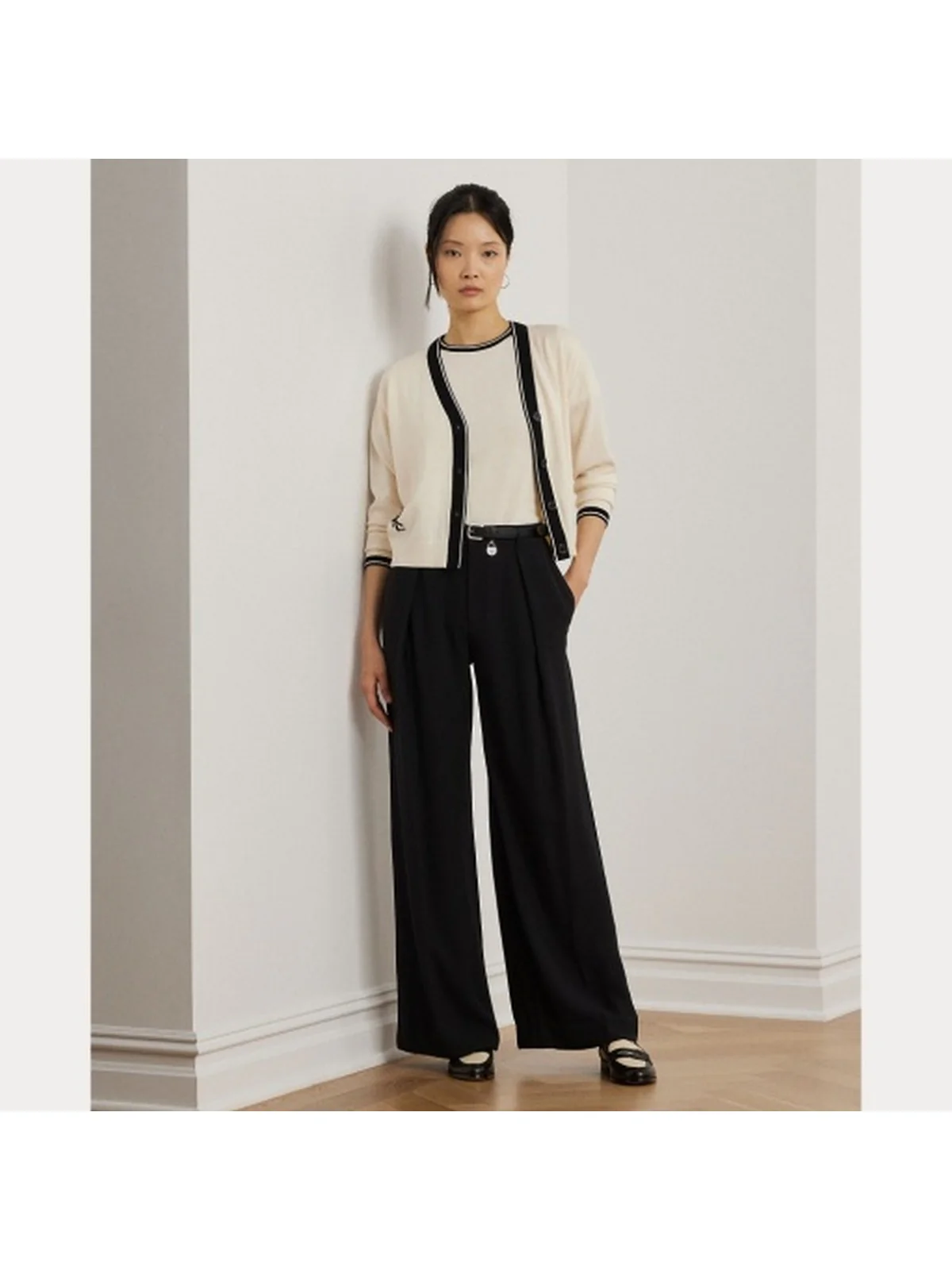 LAUREN RALPH LAUREN Cardigan Donna CADINA 200963660 001 Beige - Image 3