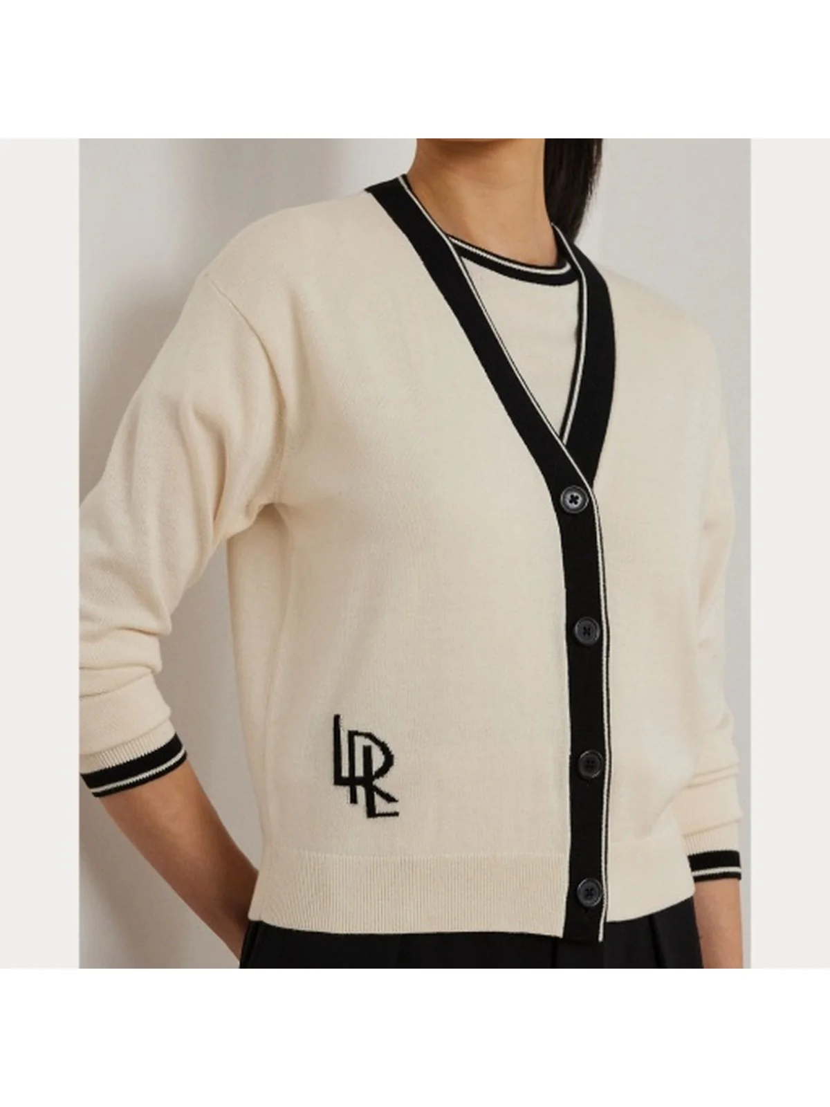LAUREN RALPH LAUREN Cardigan Donna CADINA 200963660 001 Beige - Image 5