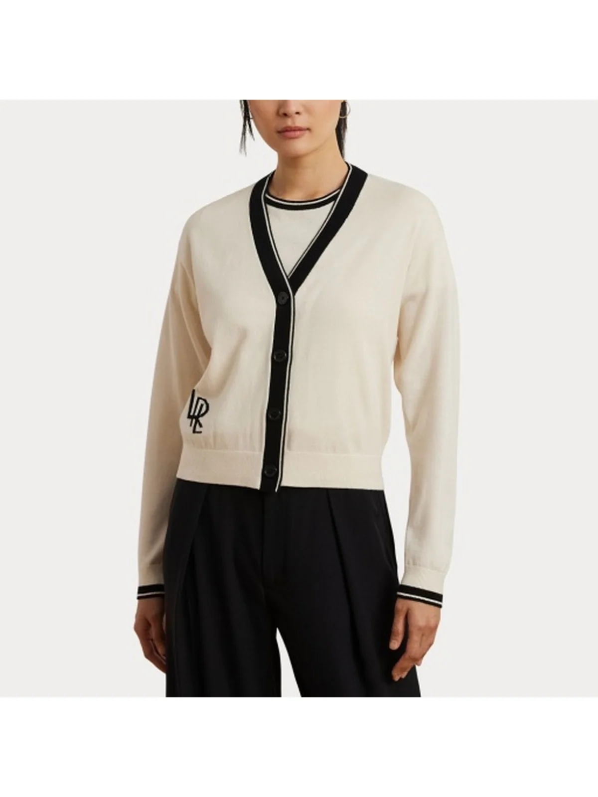 LAUREN RALPH LAUREN Cardigan Donna CADINA 200963660 001 Beige - Image 6