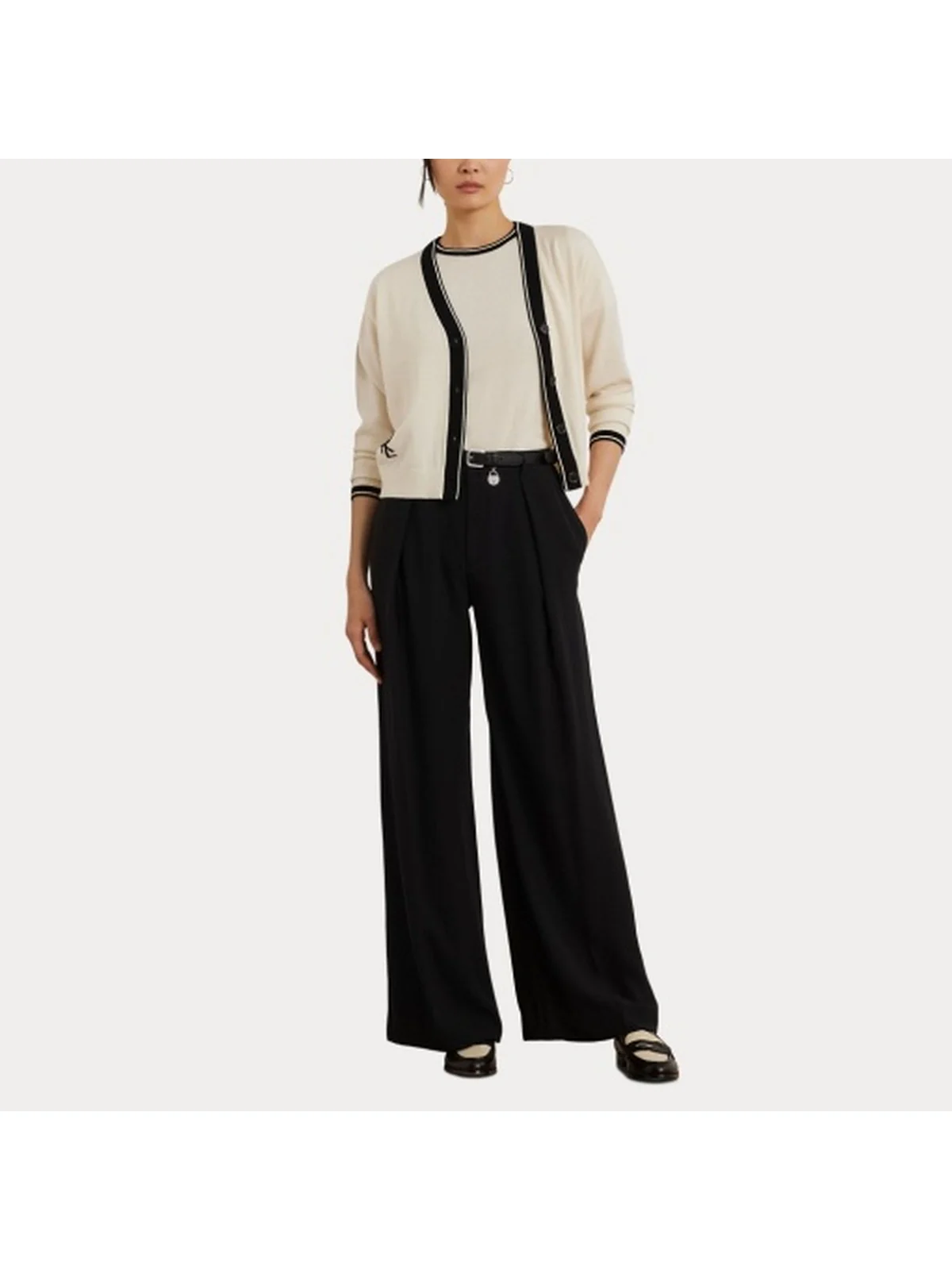 LAUREN RALPH LAUREN Cardigan Donna CADINA 200963660 001 Beige - Image 8