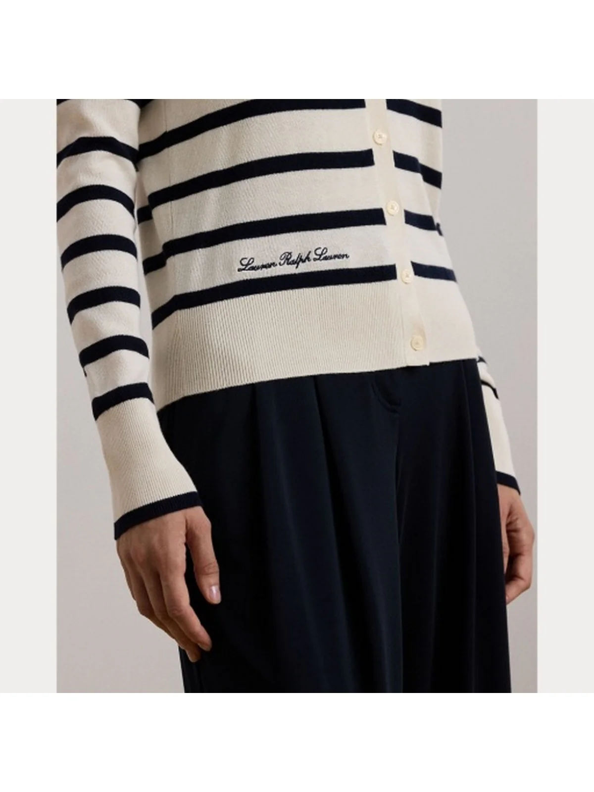 LAUREN RALPH LAUREN Cardigan Donna DENZEL 200957476 002 Beige - Image 4
