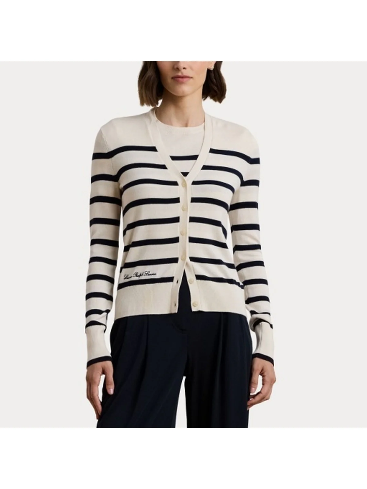 LAUREN RALPH LAUREN Cardigan Donna DENZEL 200957476 002 Beige - Image 5