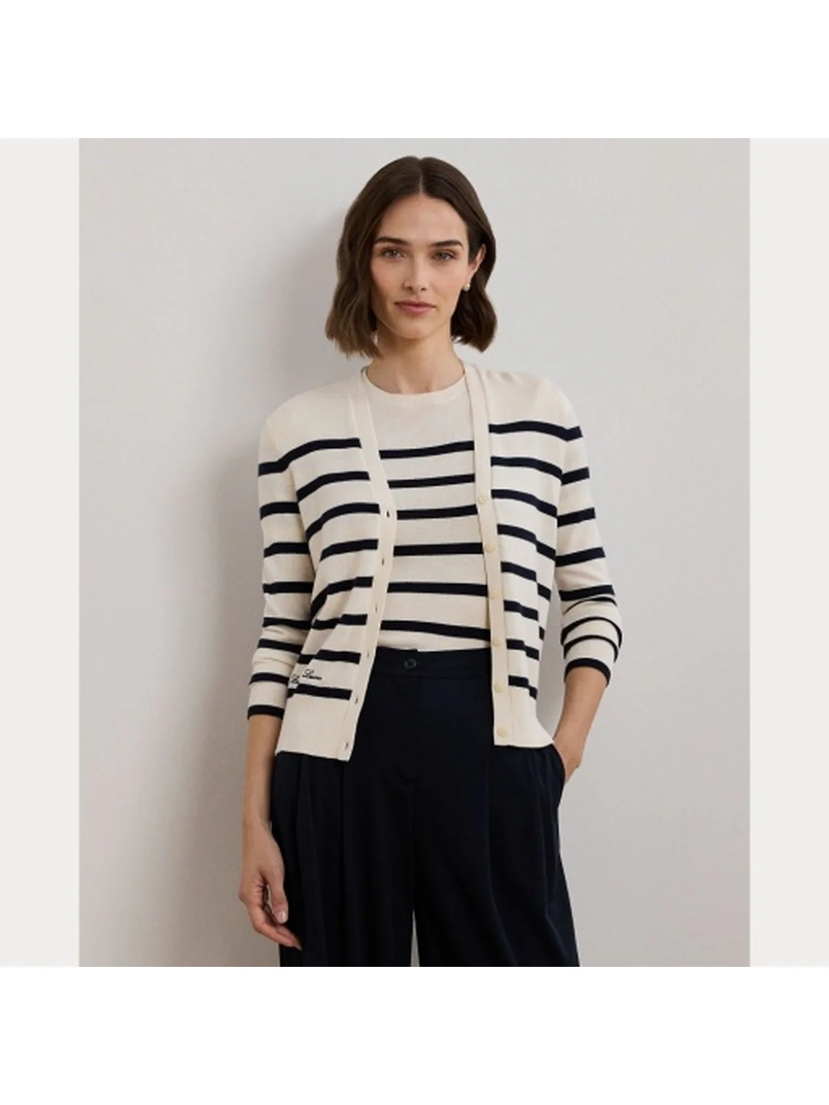 LAUREN RALPH LAUREN Cardigan Donna DENZEL 200957476 002 Beige - Image 8