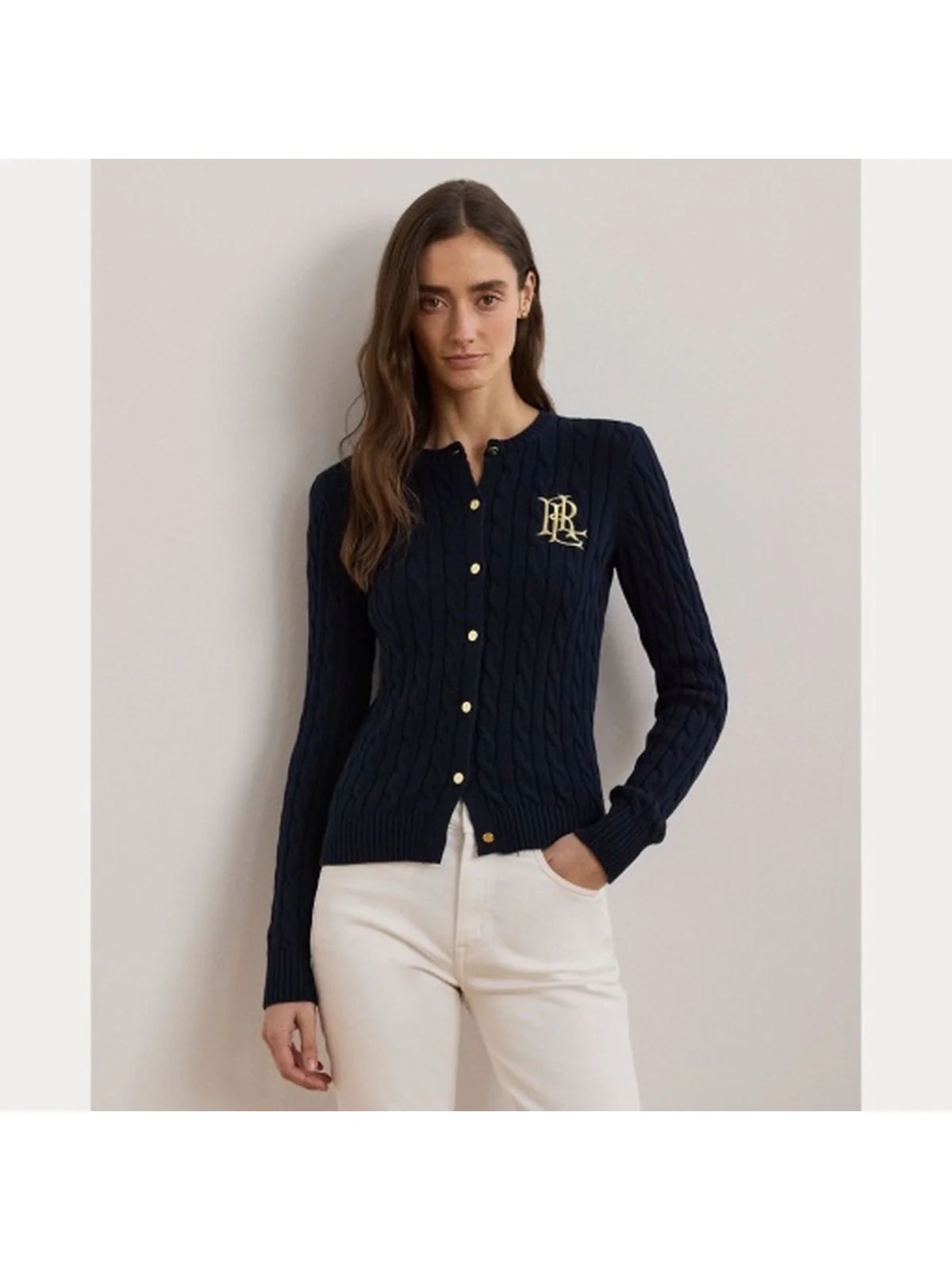 LAUREN RALPH LAUREN Cardigan Donna RALHAN 200932225 002 LAUREN NAVY - Image 4