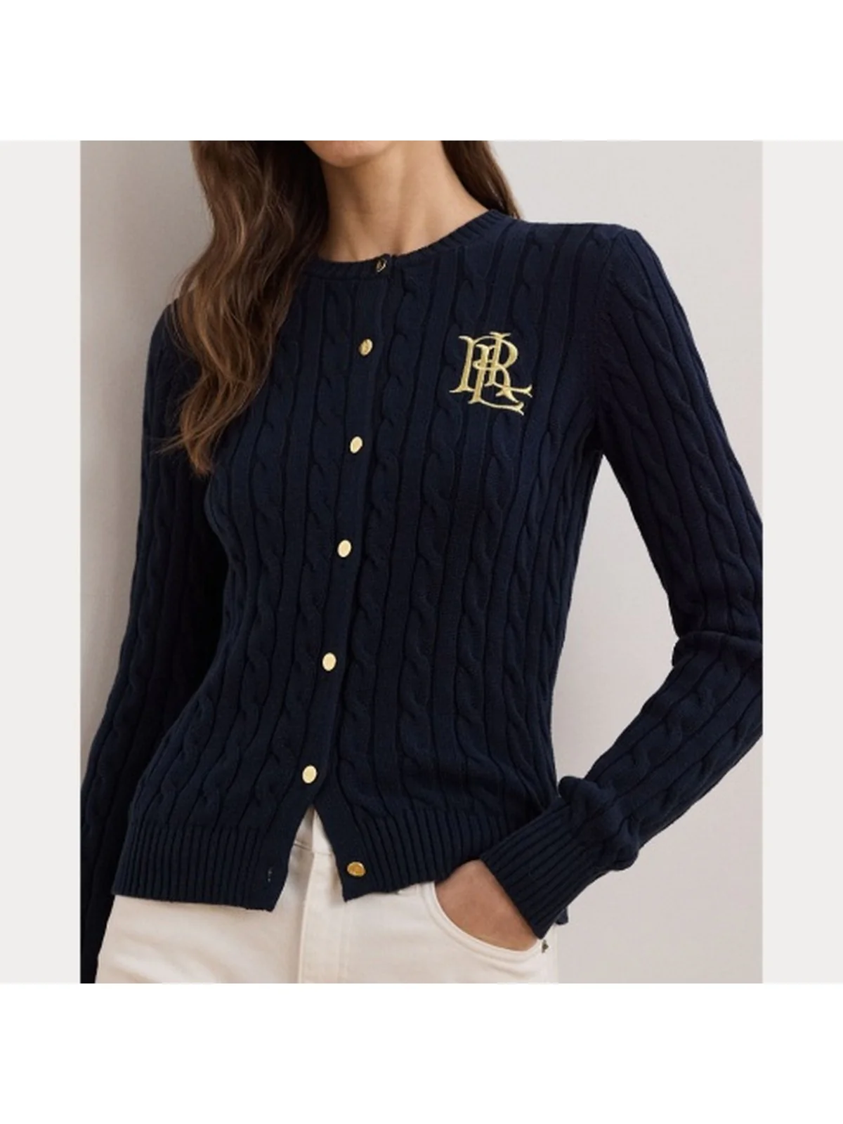 LAUREN RALPH LAUREN Cardigan Donna RALHAN 200932225 002 LAUREN NAVY - Image 7