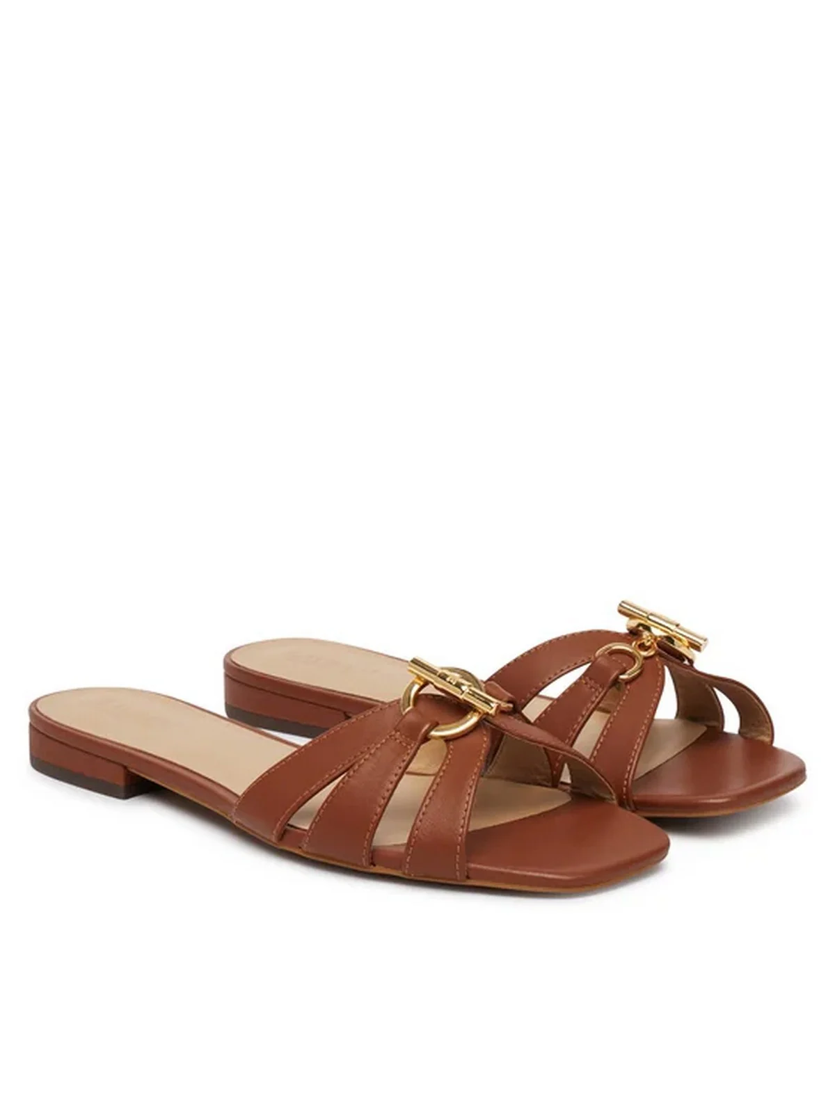 LAUREN RALPH LAUREN Ciabatta Donna BLAIKE SLIDE 802982875 001 LAUREN TAN - Image 3