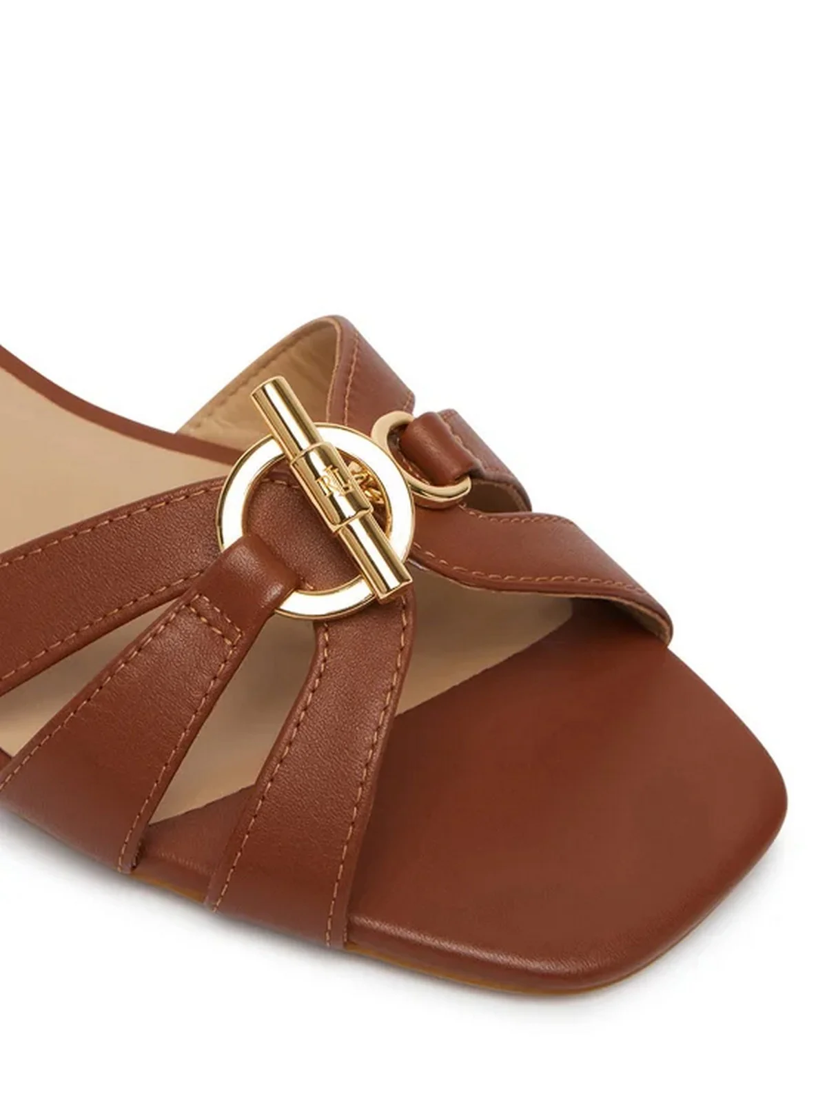 LAUREN RALPH LAUREN Ciabatta Donna BLAIKE SLIDE 802982875 001 LAUREN TAN - Image 4