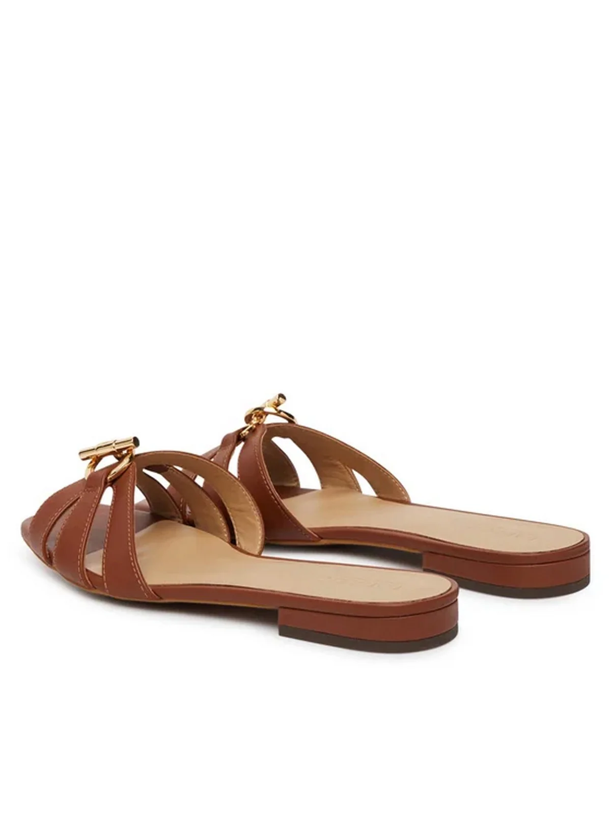 LAUREN RALPH LAUREN Ciabatta Donna BLAIKE SLIDE 802982875 001 LAUREN TAN - Image 5