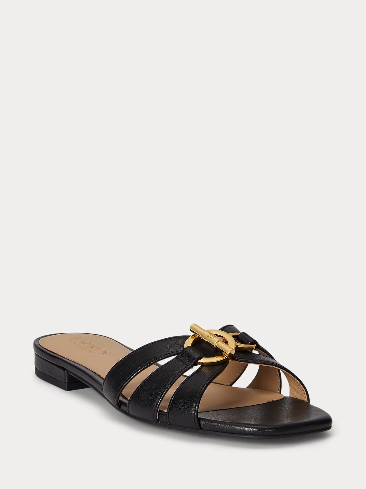 LAUREN RALPH LAUREN Ciabatta Donna BLAIKE SLIDE 802982875 002 BLACK - Image 2