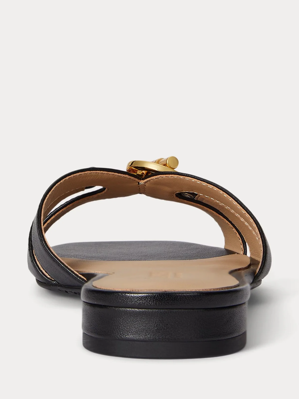 LAUREN RALPH LAUREN Ciabatta Donna BLAIKE SLIDE 802982875 002 BLACK - Image 3