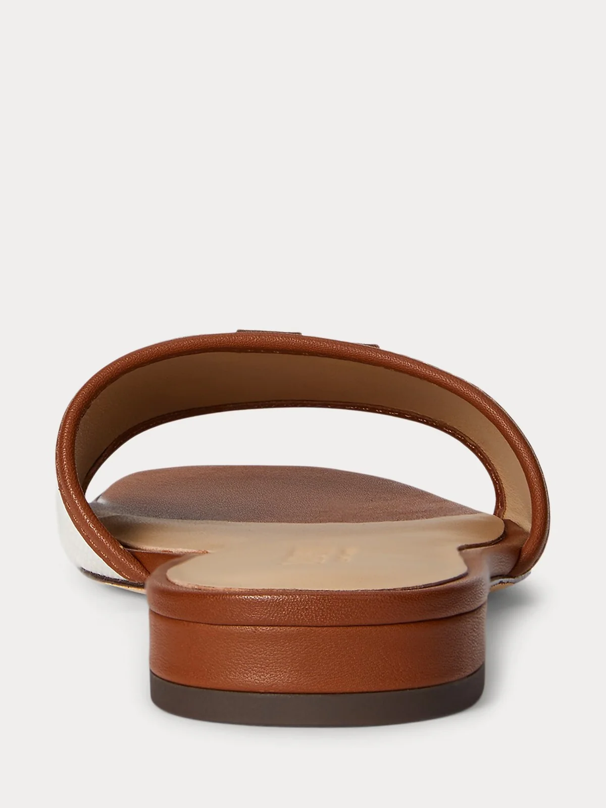 LAUREN RALPH LAUREN Ciabatta Donna EVERLEY SLD2 802P04395 003 NATURAL/LAUREN TAN - Image 3