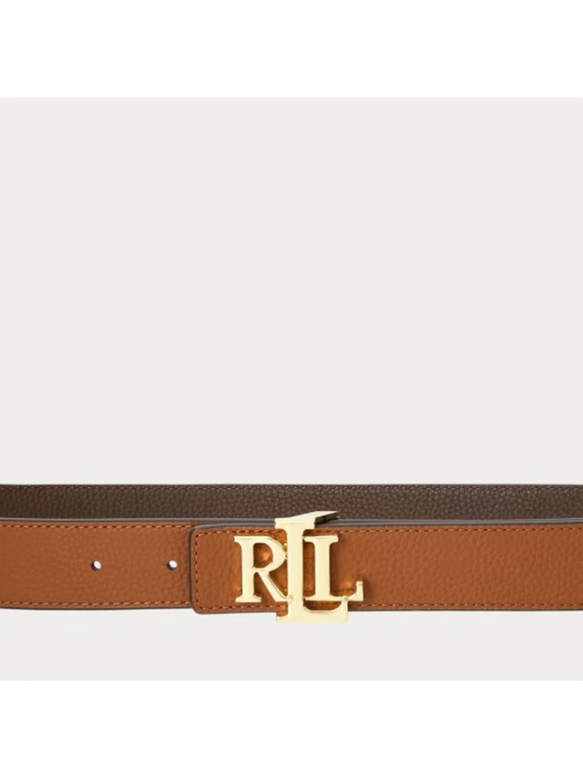 LAUREN RALPH LAUREN Cintura Donna REV LRL 30-BELT-MEDIUM 412912039 002 LAUREN TAN/DARK BROWN - Image 2